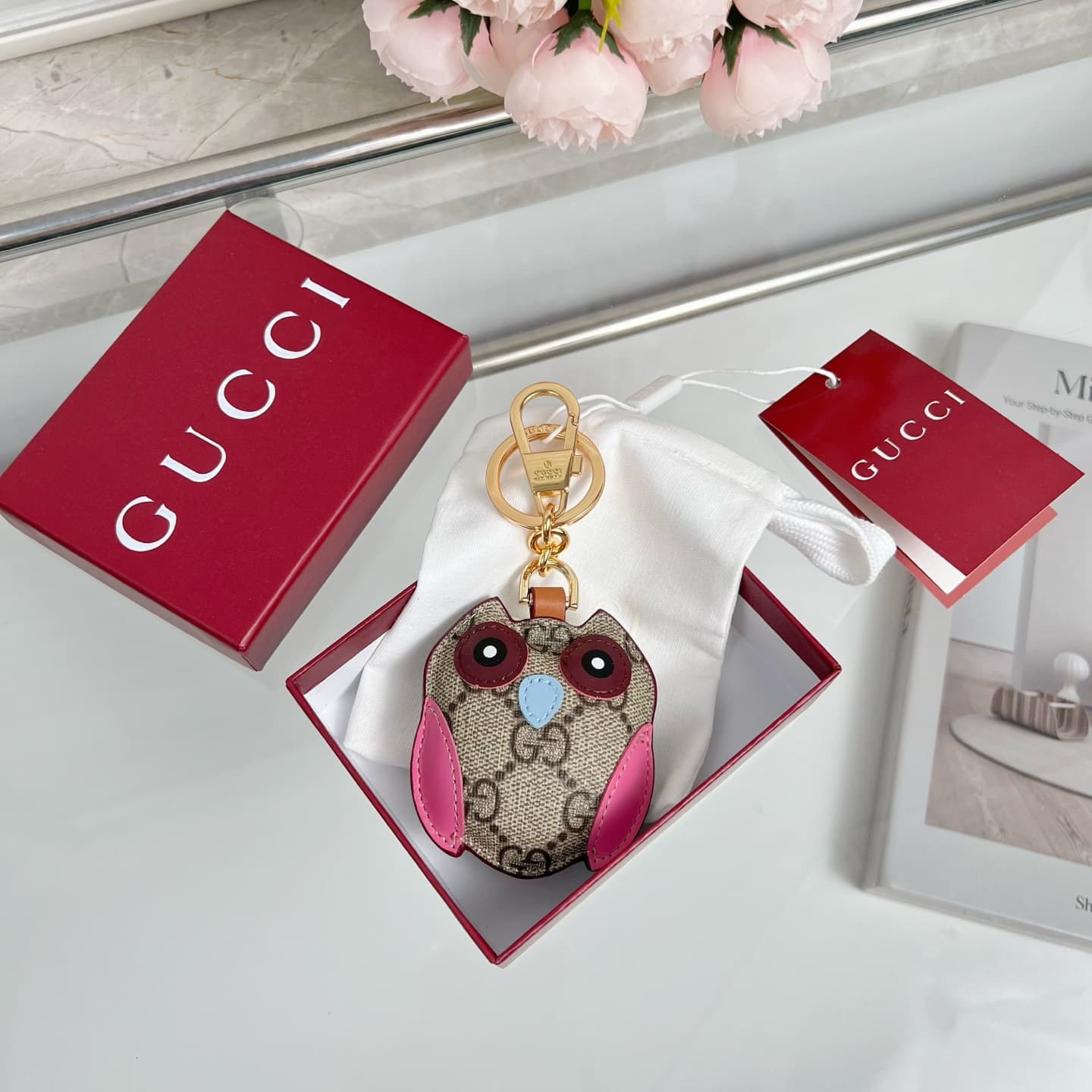 Gucci Owl-shaped bag charm