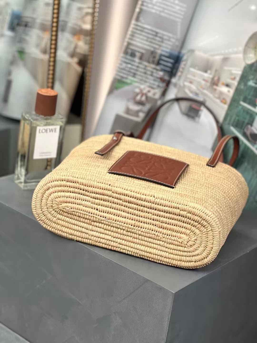 Loewe Paula's Ibiza Square Basket Bag High