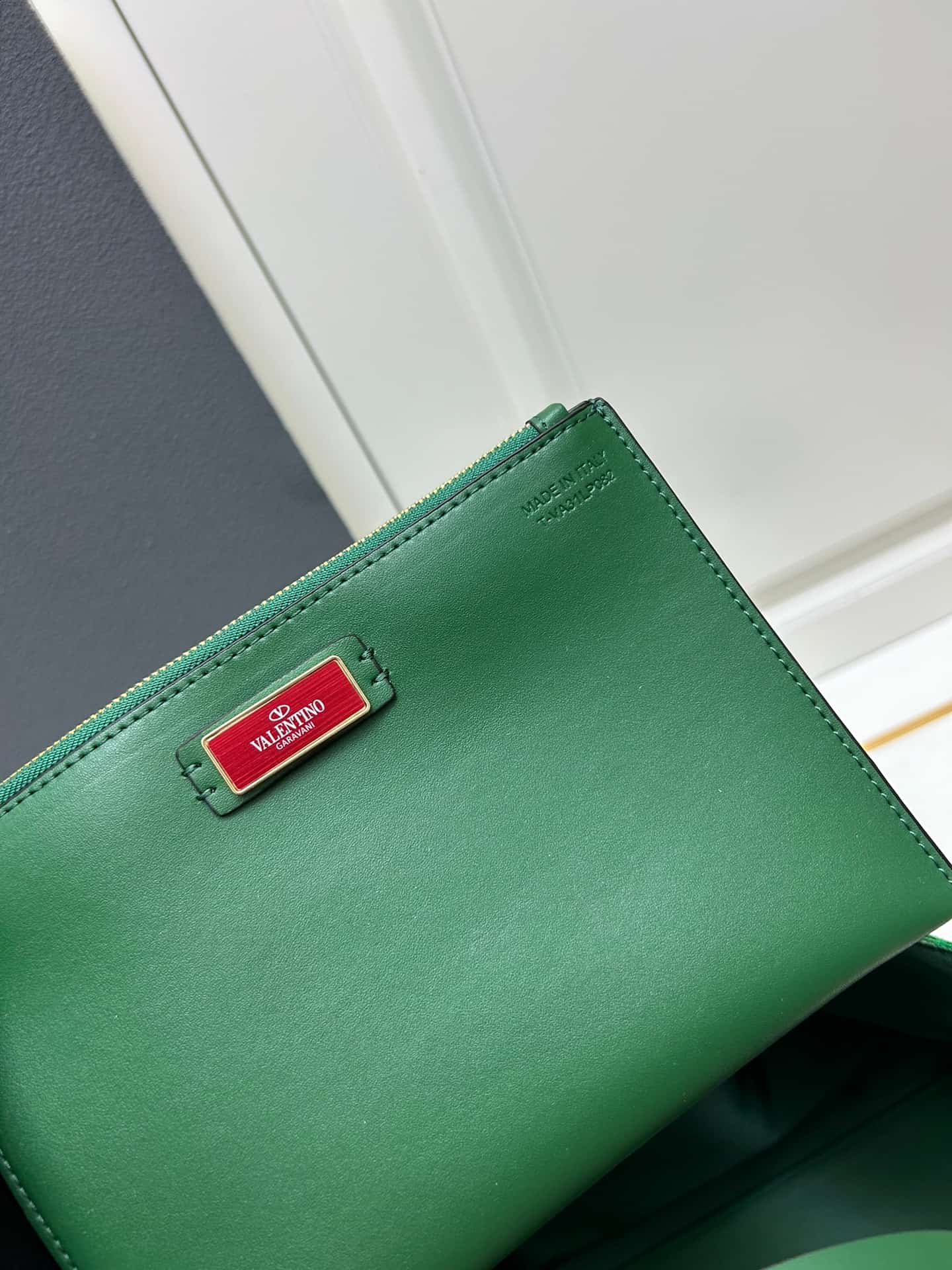 Valentino Garavani VLogo Signature Toile Iconographe Tote Bag Green Mid
