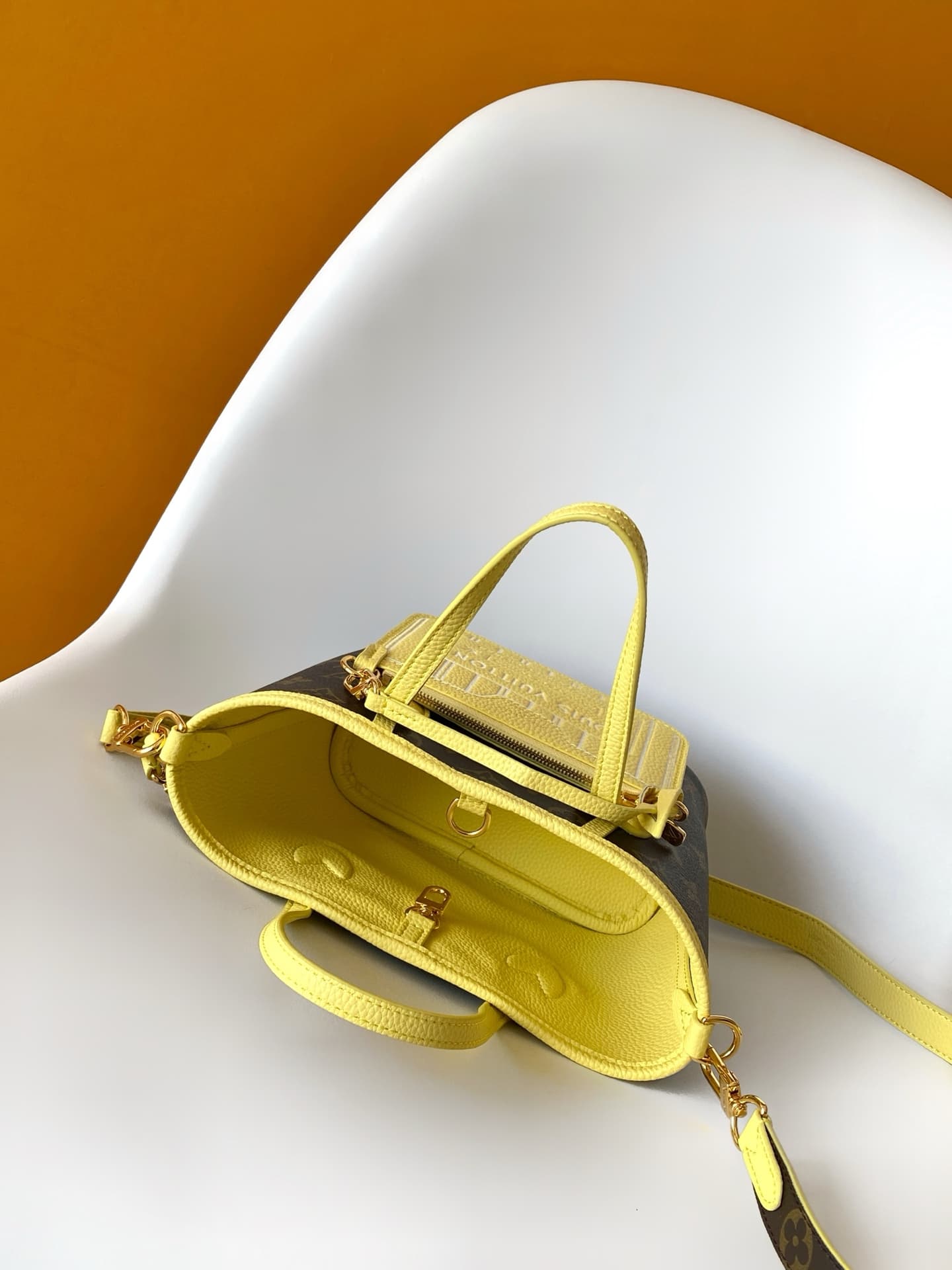 Louis Vuitton Neverfull Inside Out BB Banane Coated canvas M29228 High