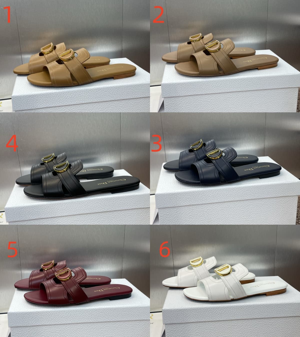 Dior Sandal shoes Montaigne Low Women