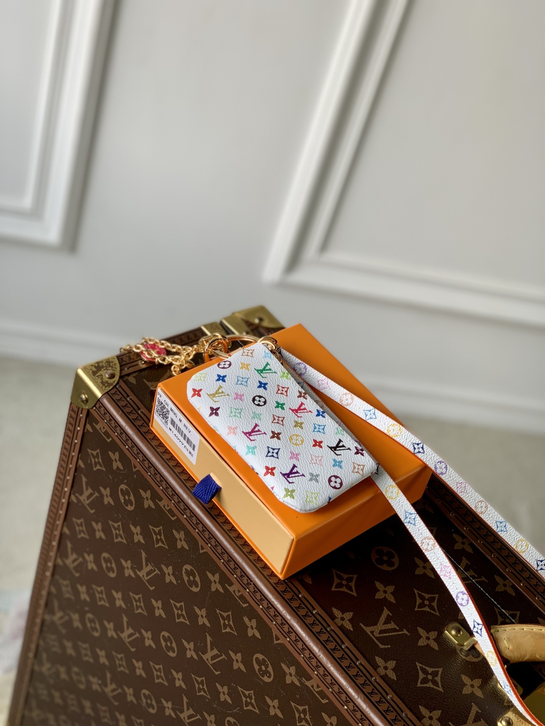 Louis Vuitton x Murakami Phone Holder Monogram coated canvas M14099 High
