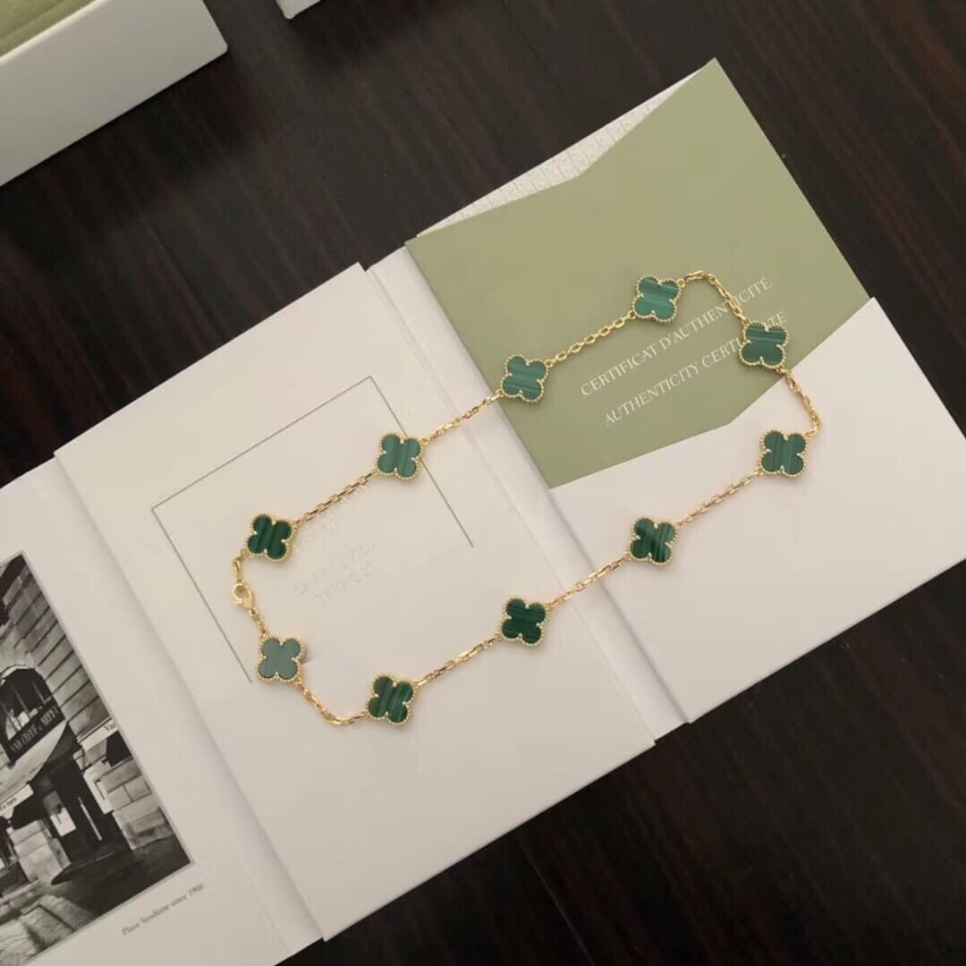 Van Cleef & Arpels Alhambra Necklaces High-end version V gold plating