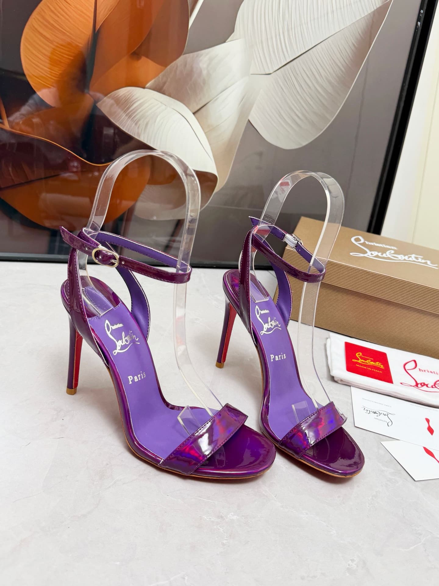 Christian Louboutin Loubigirl leather sandals