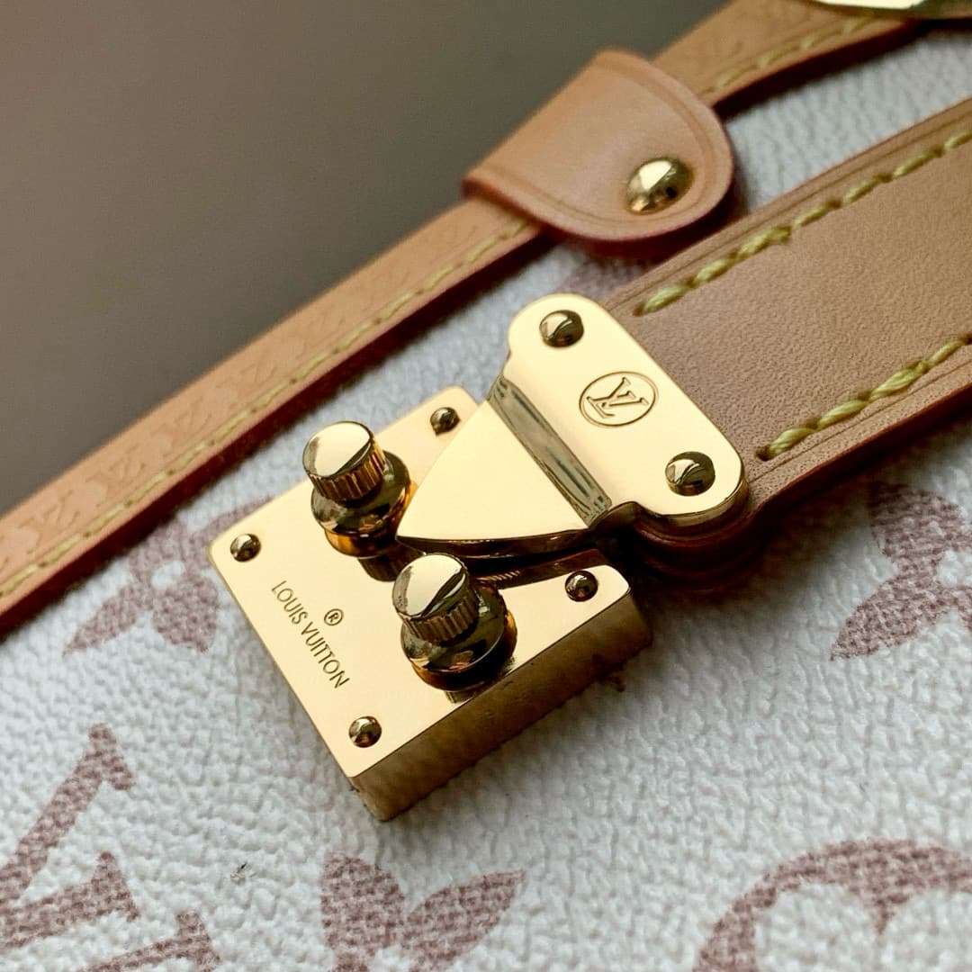 Louis Vuitton Side Trunk MM Monogram Dune coated canvas M26287 High