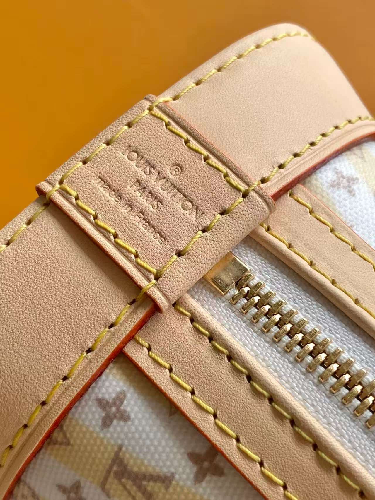 Louis Vuitton Alma BB Banana Coated canvas M28672 High