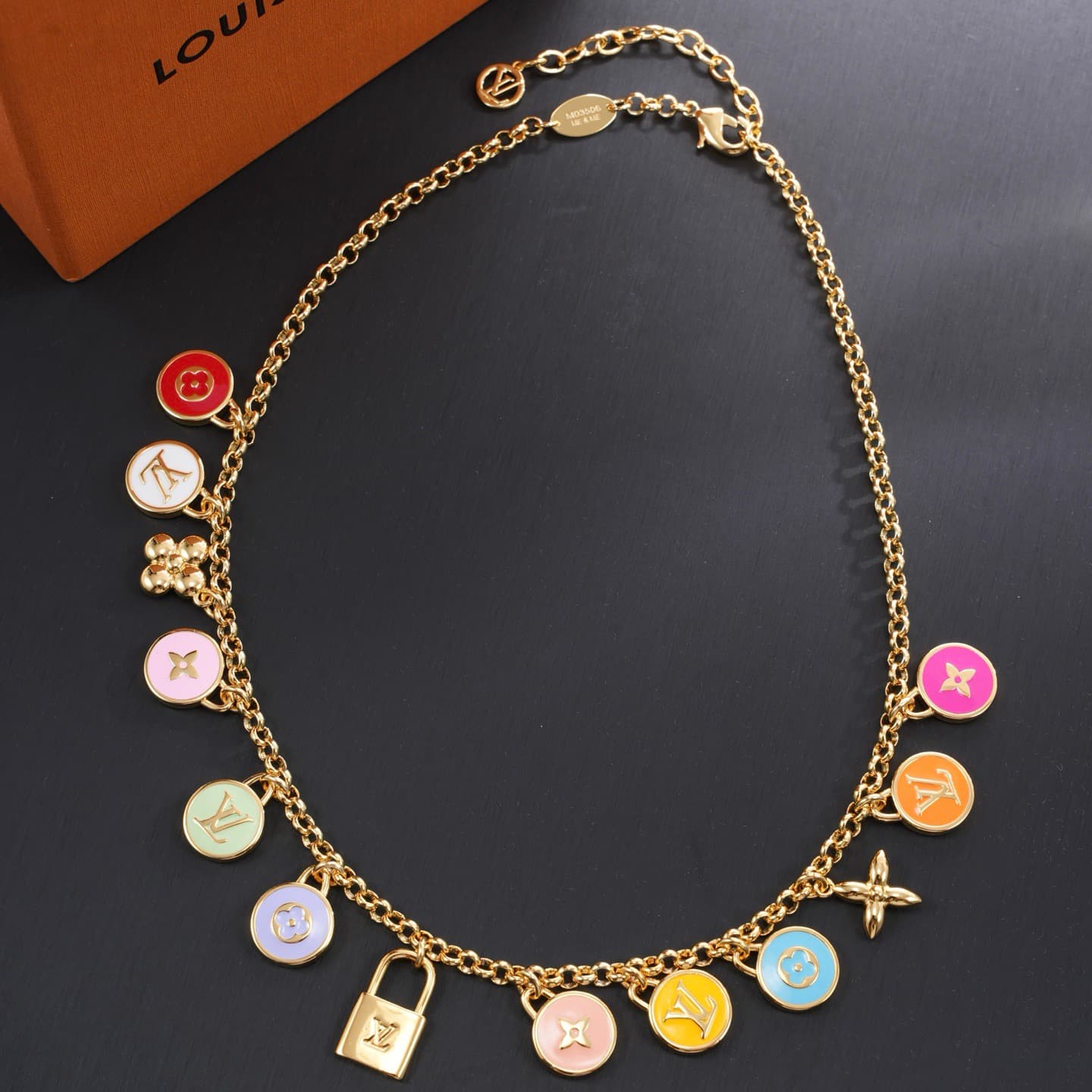 Louis Vuitton Confetti Necklace High