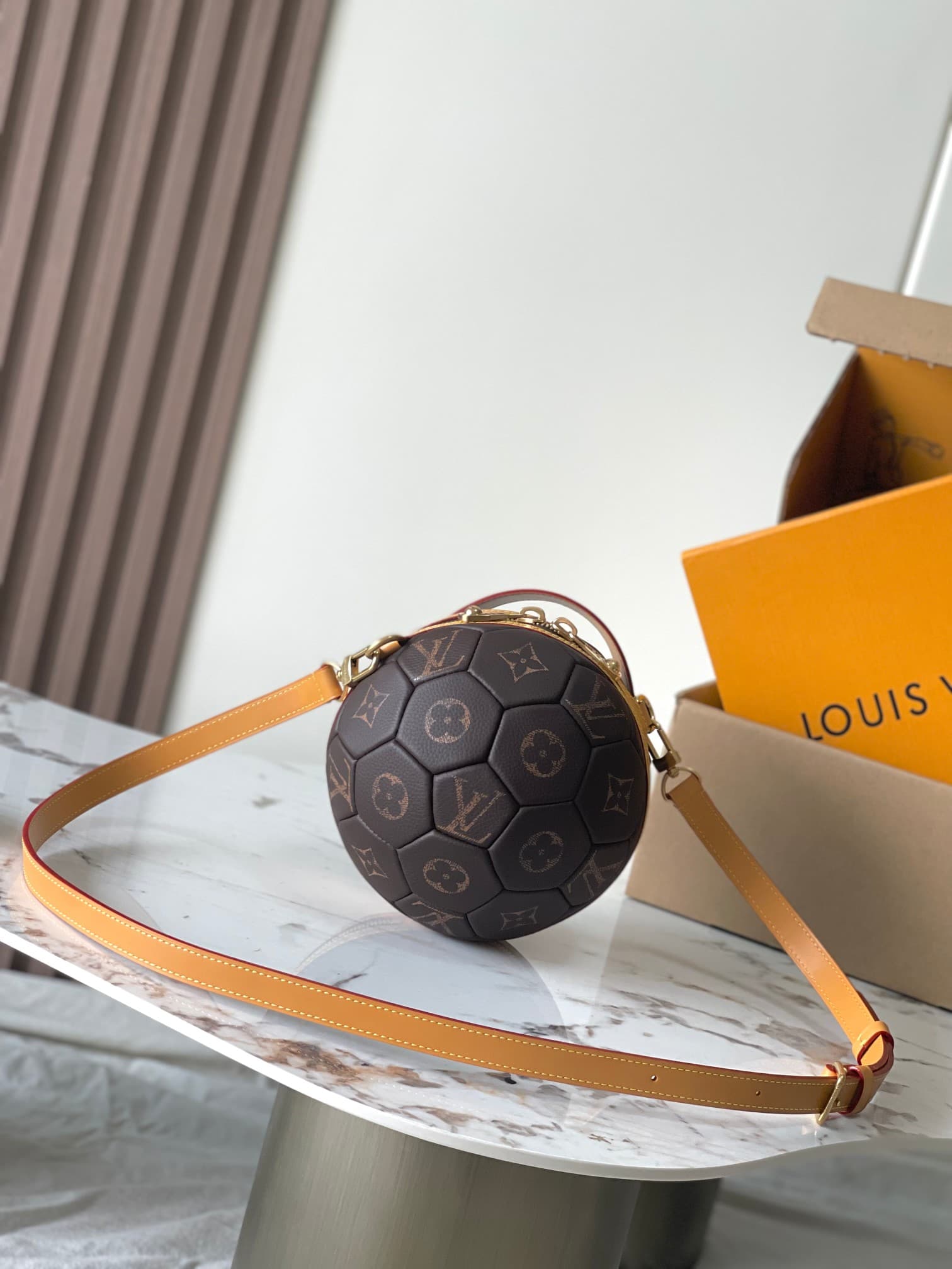 Louis Vuitton Soccer Ball Bag Monogram Calf leather M13894 TOP