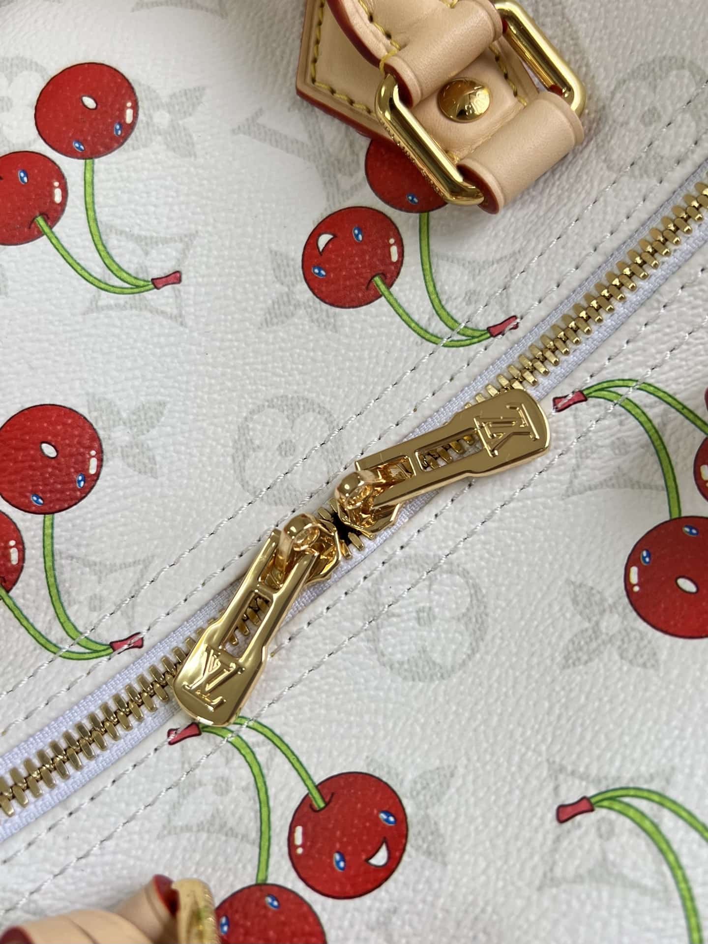 Louis Vuitton x Murakami Speedy Soft Bandoulière 30 Monogram cherry coated canvas M14238 High