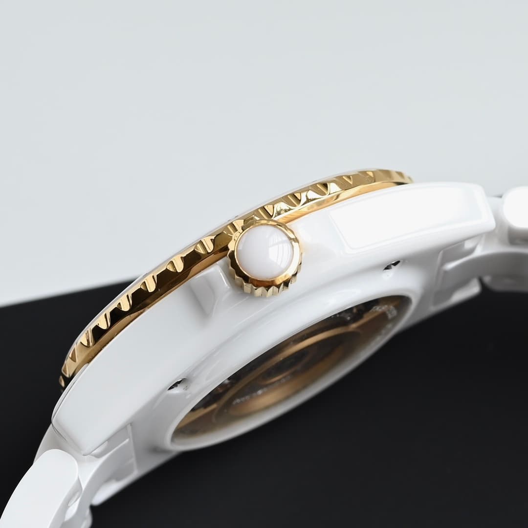 Chanel J12 Watch TOP Caliber 12.1- White Ceramic