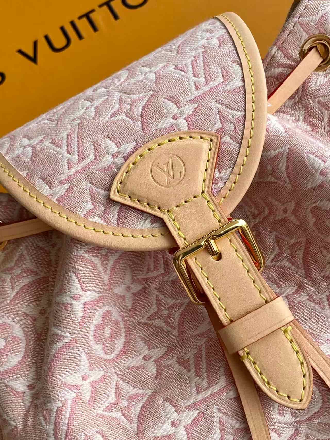 Louis Vuitton Odyssee PM Monogram Emblème Rose Ruban M29974 High
