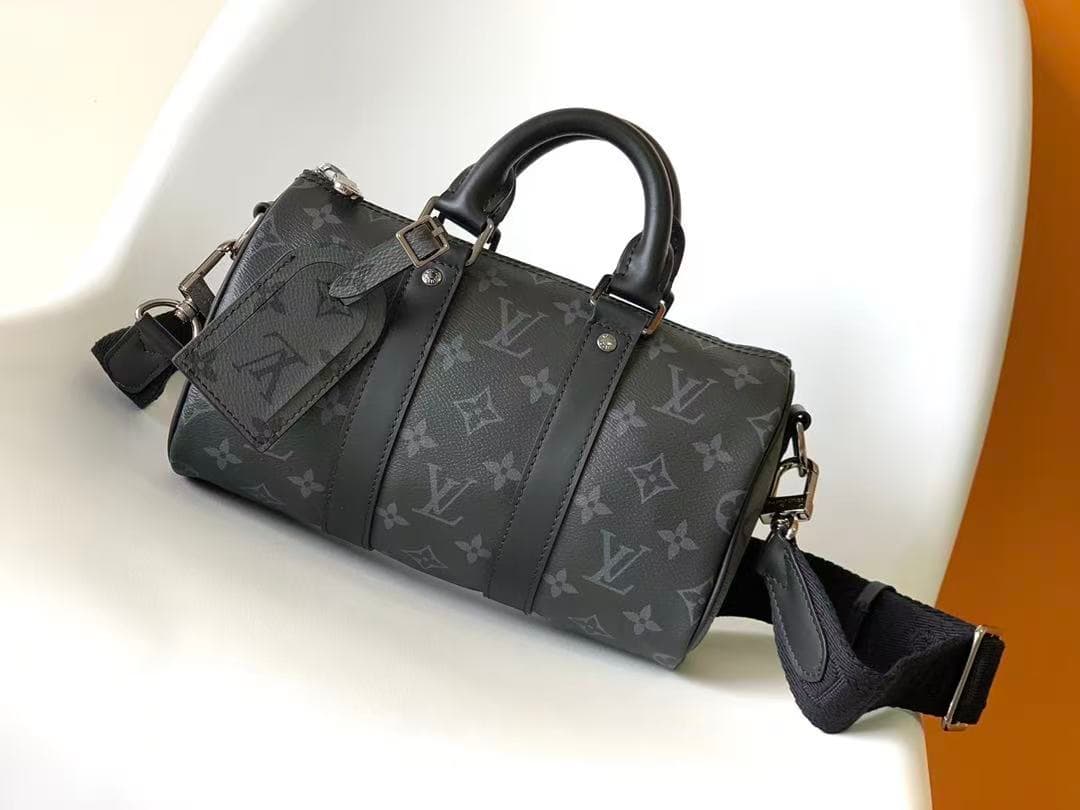 Louis Vuitton Keepall Bandoulière 25 Monogram Washed Denim canvas M22762 High