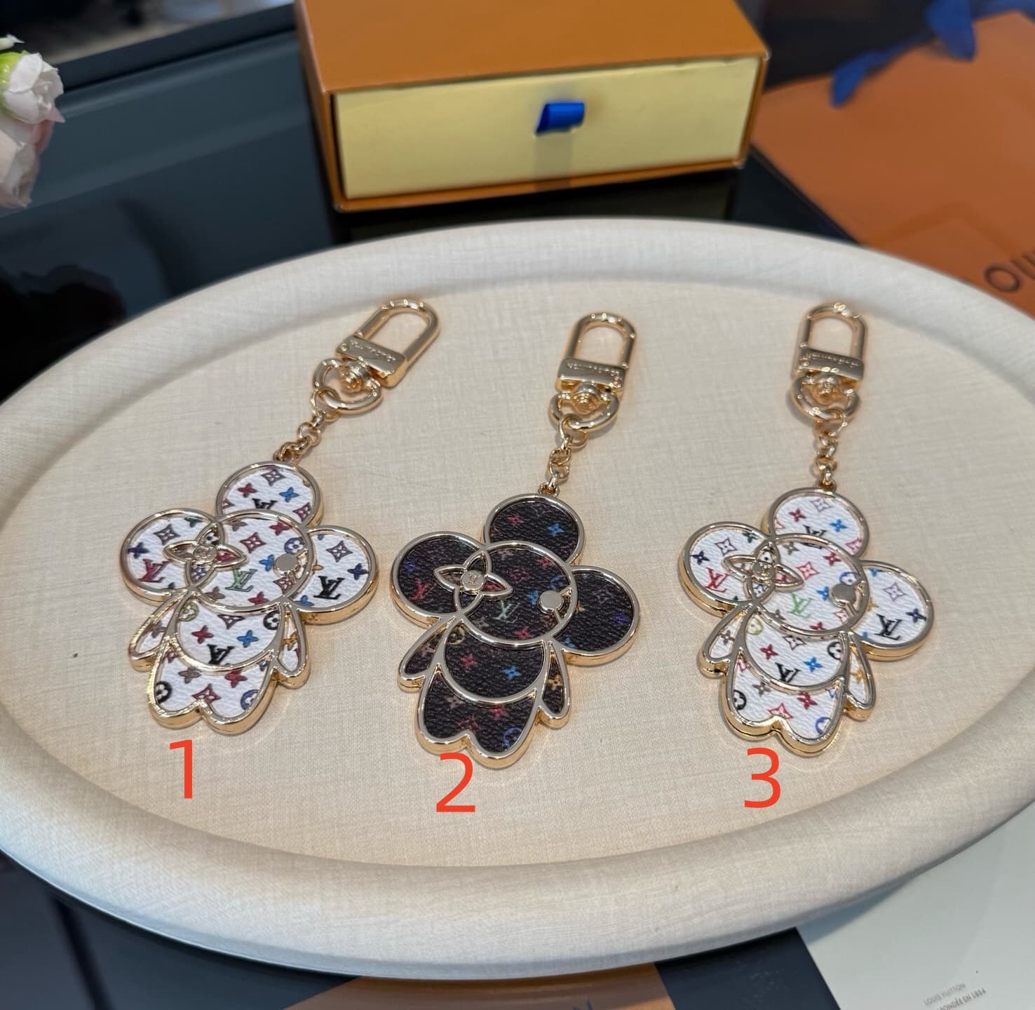 Louis Vuitton Vivienne Mascot keychains