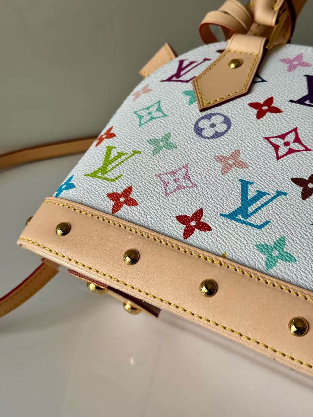 Louis Vuitton x Murakami Alma BB Monogram coated canvas M13078 High