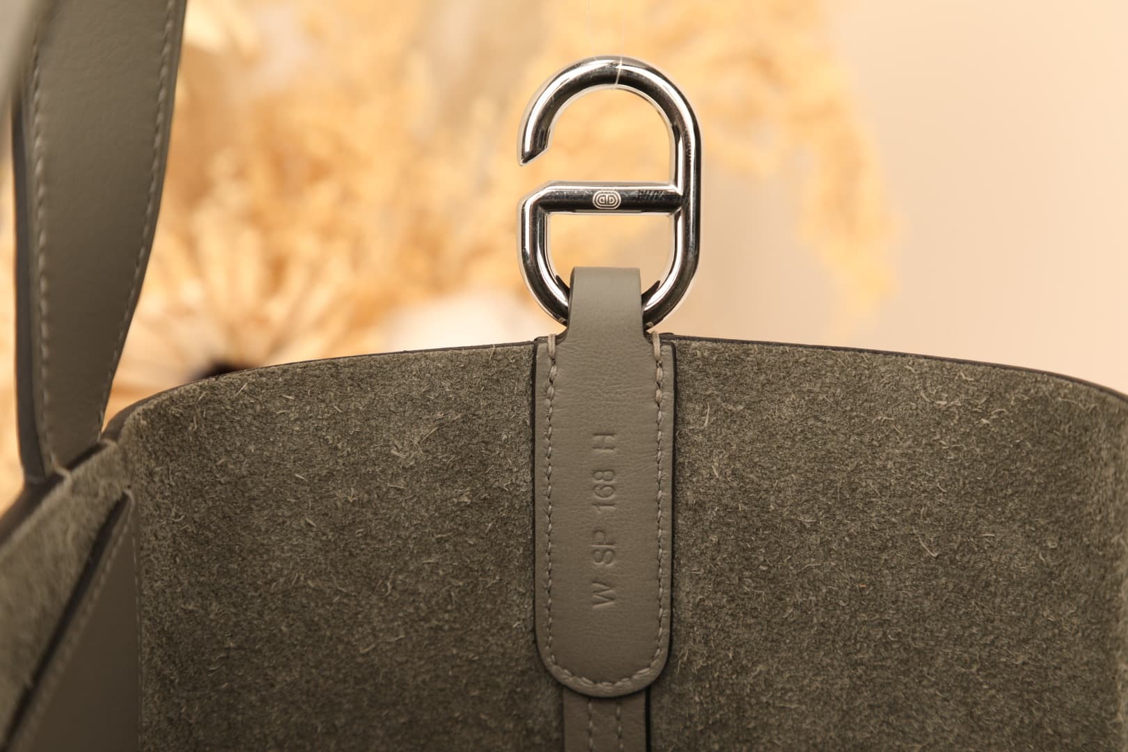 Hermès Picotin In-The-Loop 18 bag Silver/Gold Metal Gris Meyer Wax High
