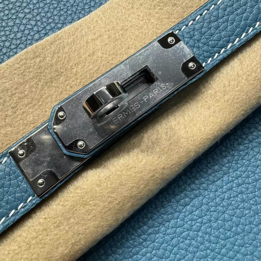 Hermes Birkin 25/30/35cm Bag Togo Leather In Denim Fonce WAX High