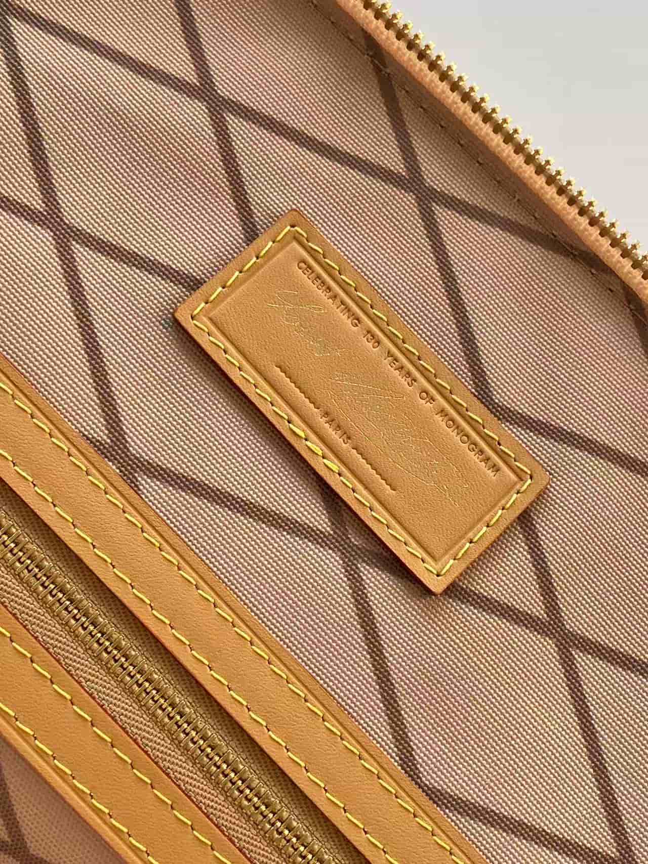 Louis Vuitton Alma GM Beige Coated canvas M28144 High