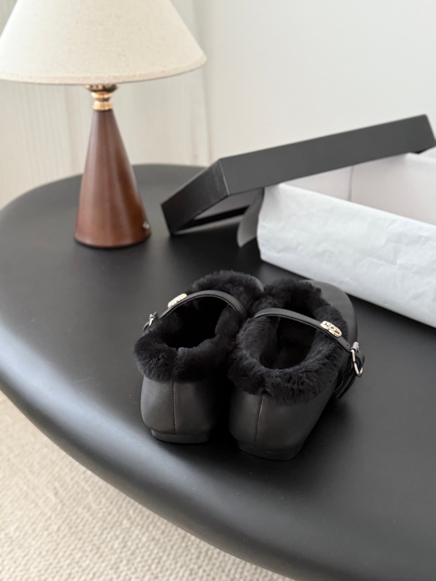 Chanel Mary Janes Ballet Flats Shoes Women