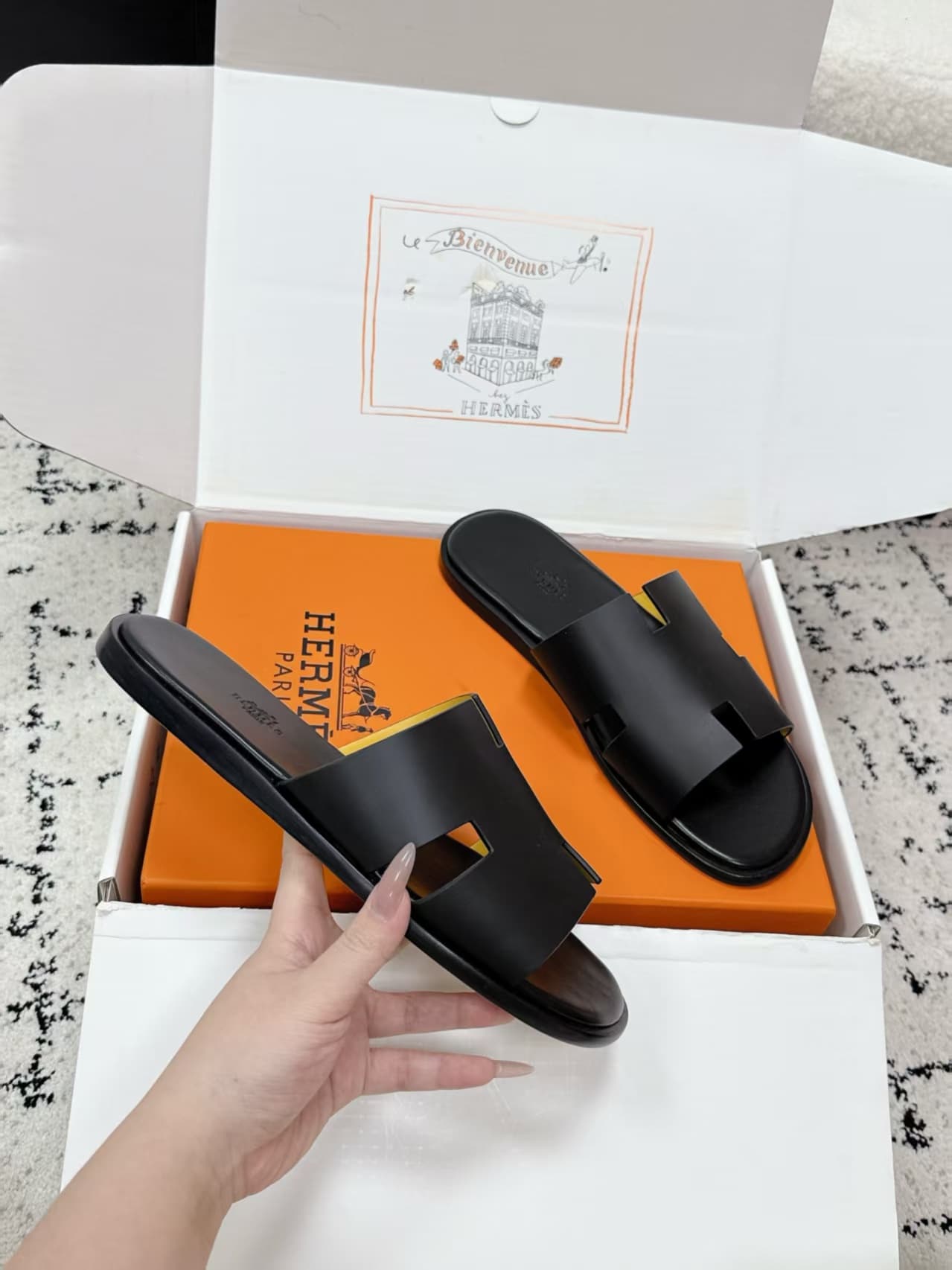 Hermès Izmir sandals shoes men