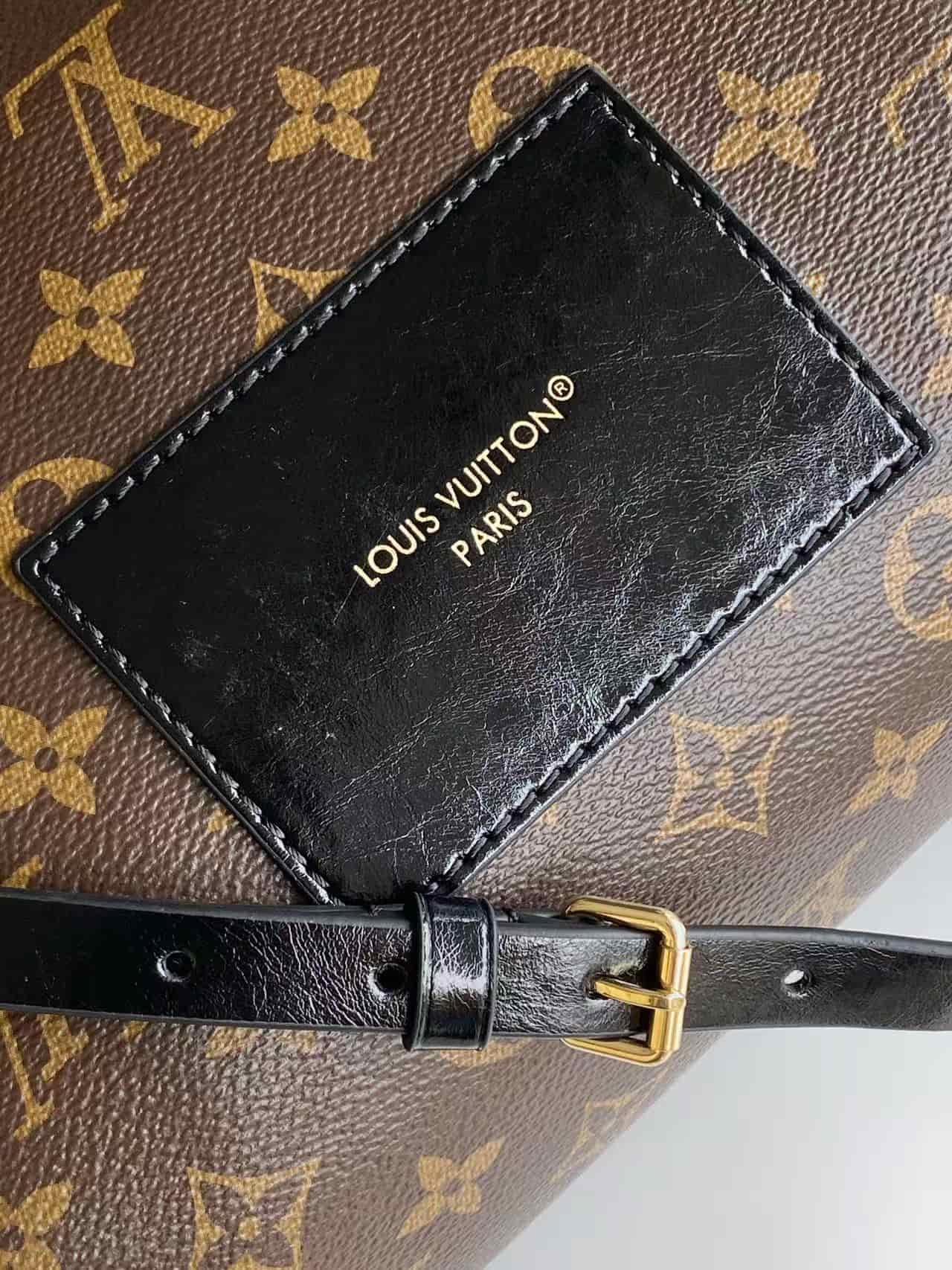 Louis Vuitton Teddy Mitt Monogram Shearling Coated canvas M26853 High