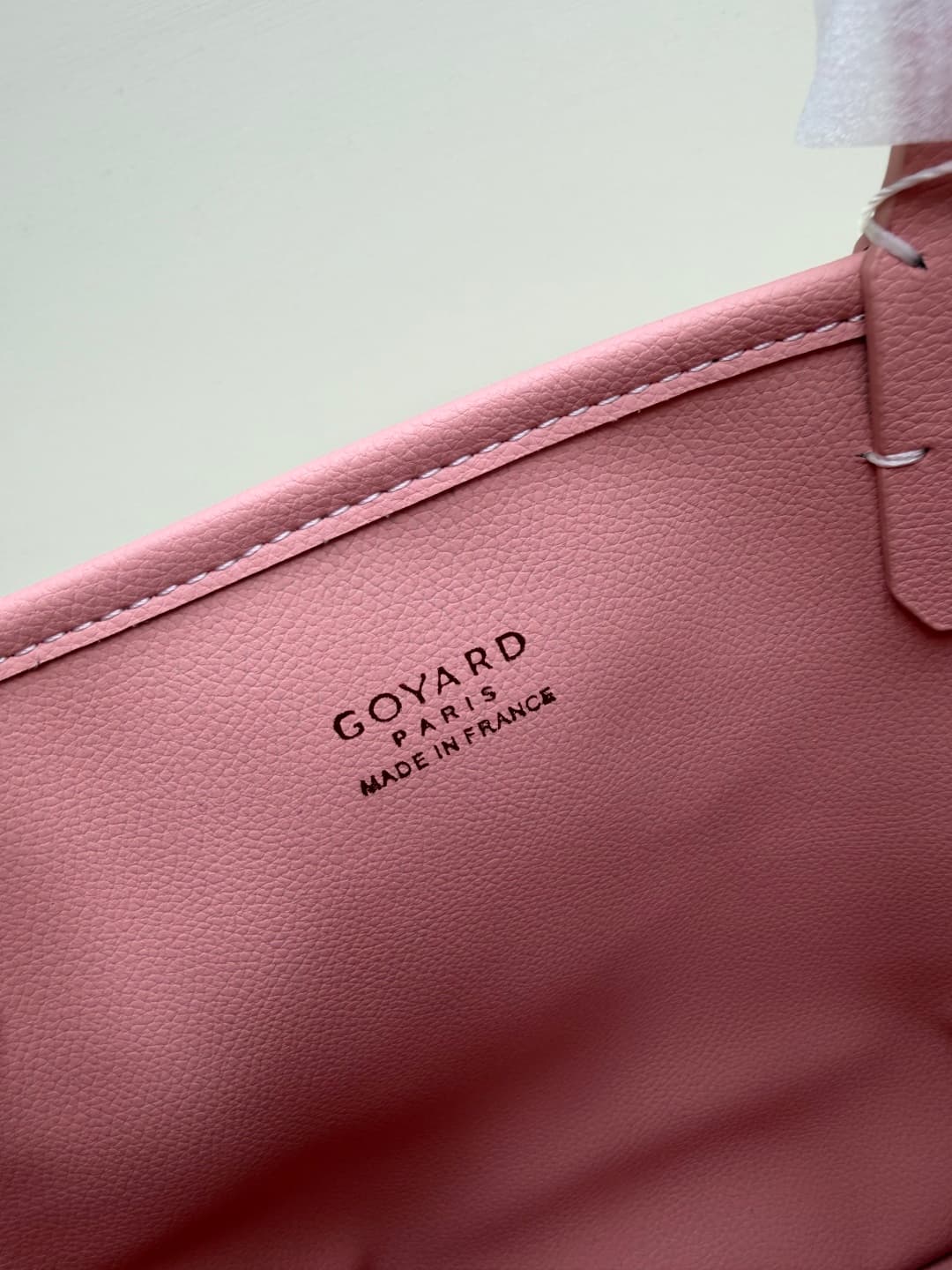 Goyard Anjou Mini Bag in pink Goyardine canvas Mid