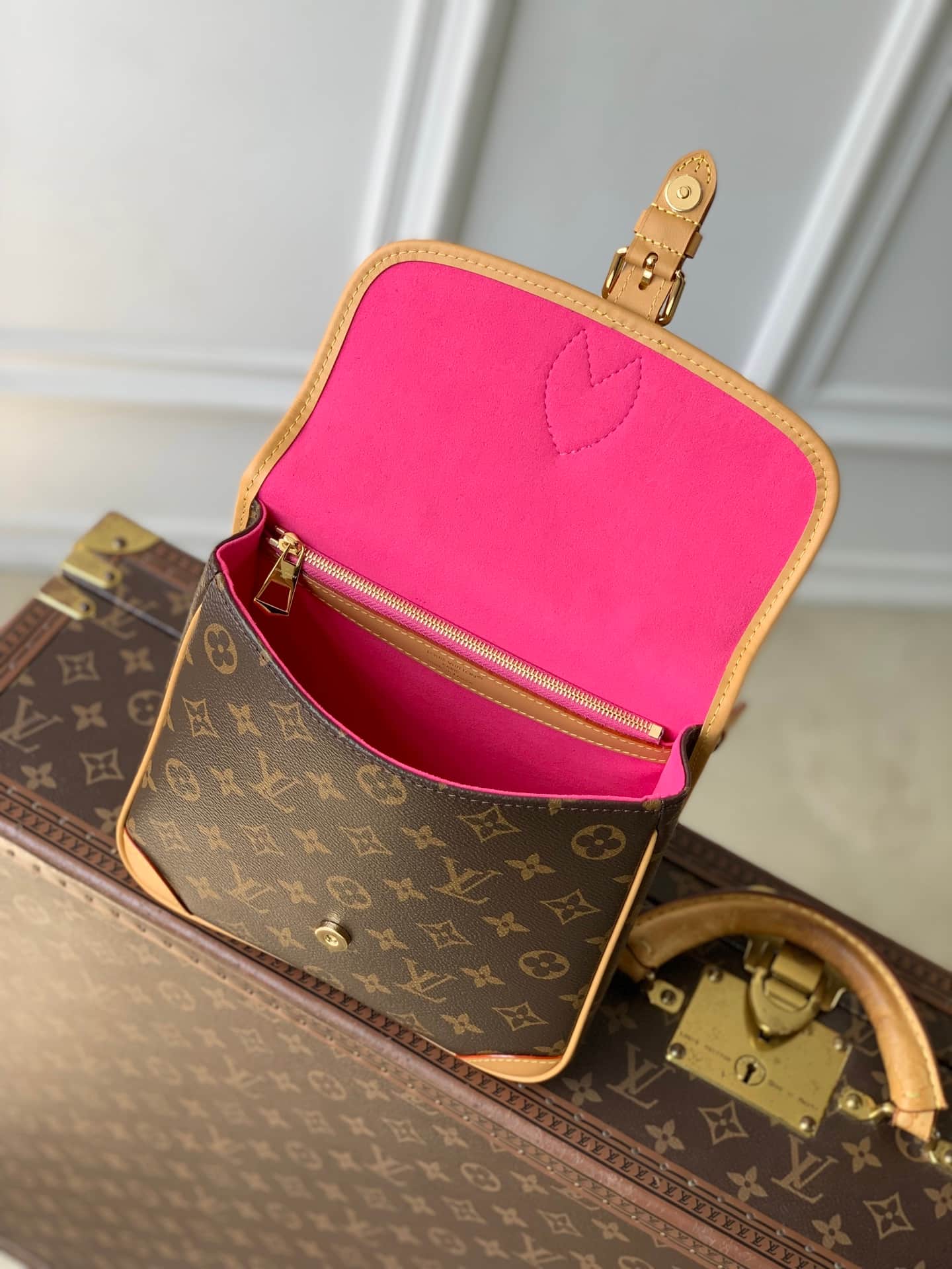 Louis Vuitton DIANE Backpack Monogram coated canvas M29766 High