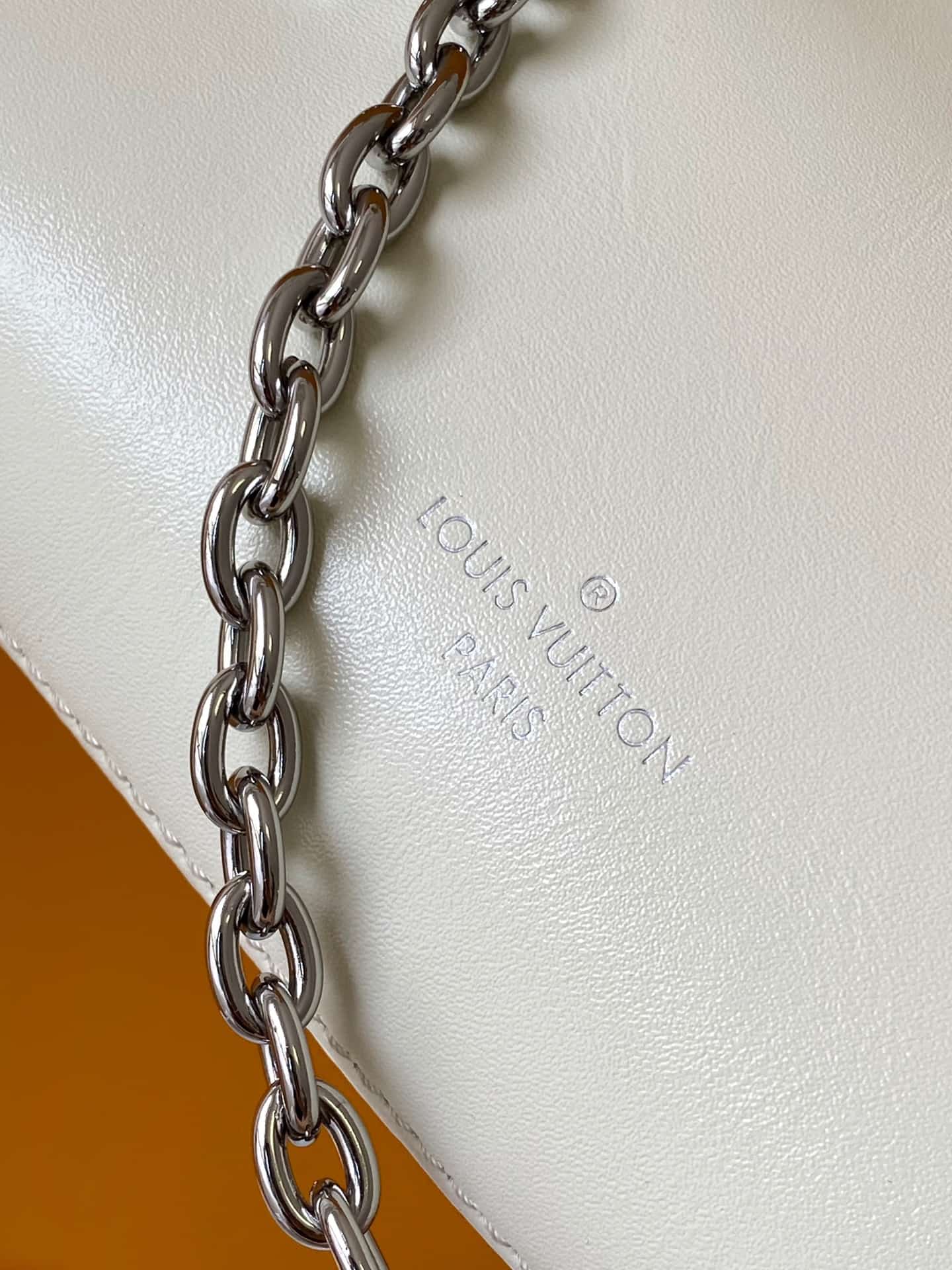 Louis Vuitton Slim Trunk Vanille Calfskin leather M12560 High