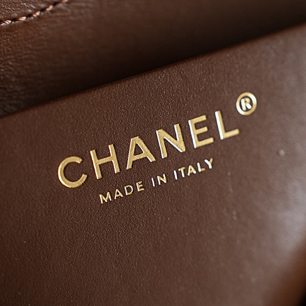 Chanel Maxi Flap bag Suede Calfskin & Gold-Tone Metal Caramel AS6627 A