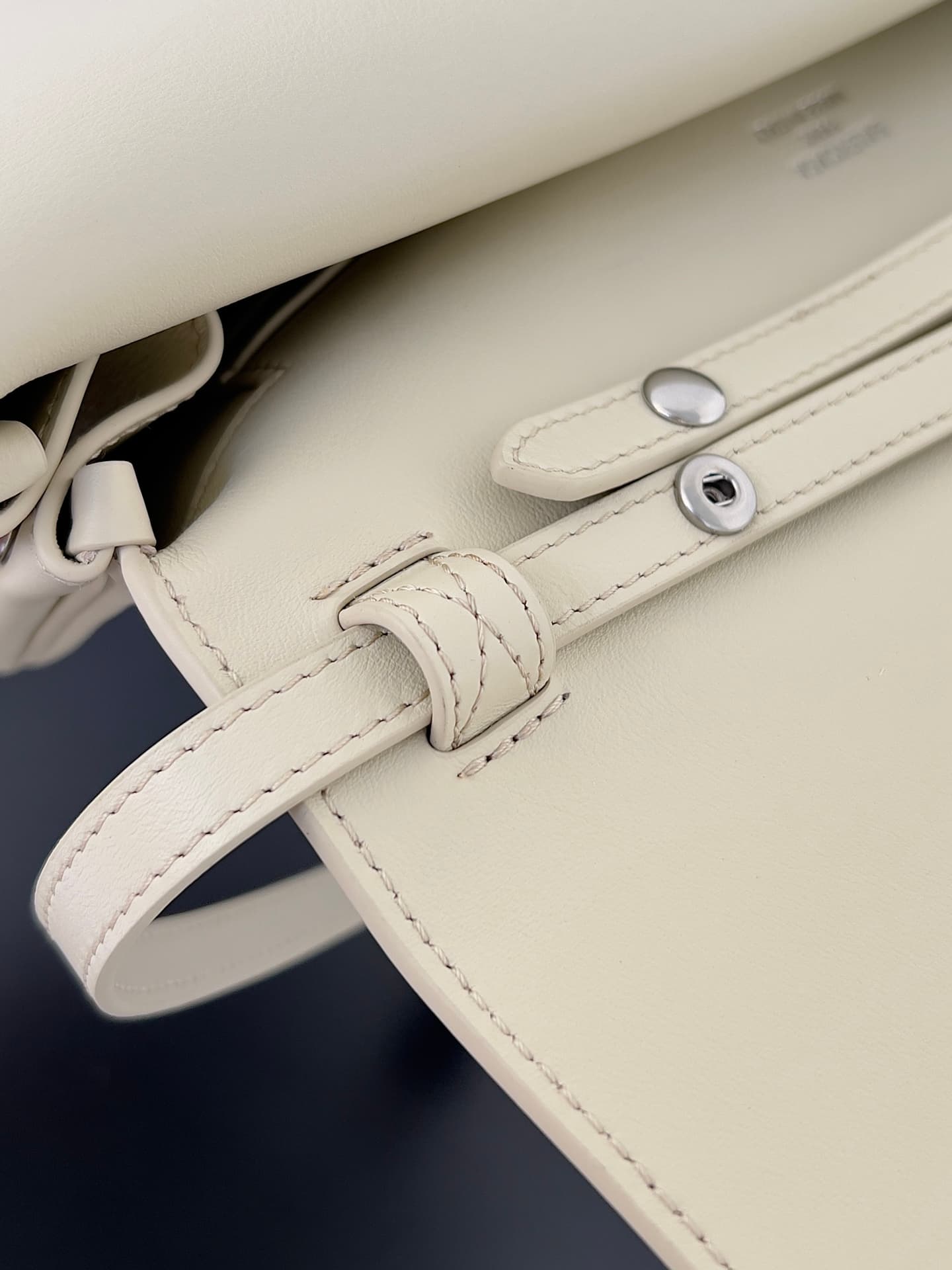 Balenciaga Bel Air Small Clutch On Strap smooth leather High