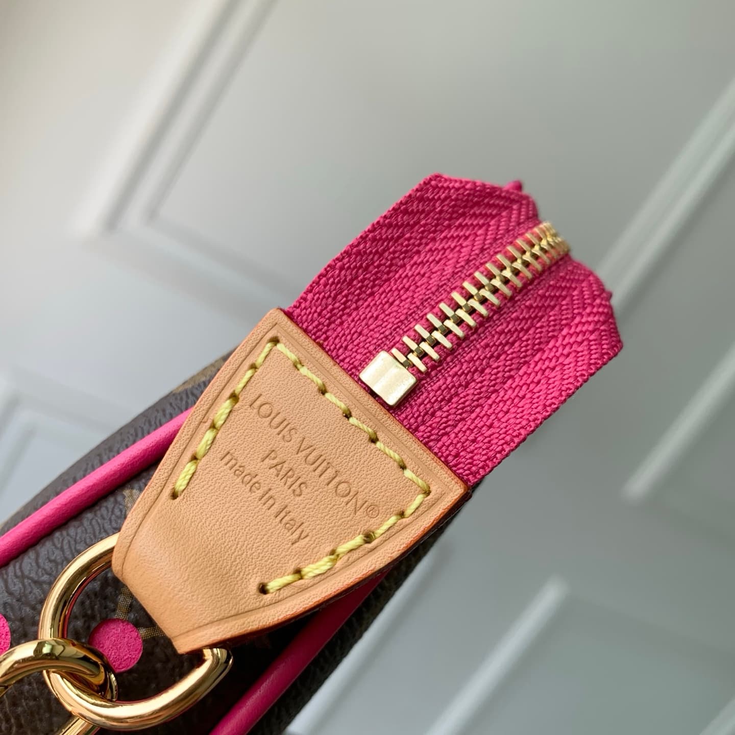 Louis Vuitton Pochette Accessoires Monogram Perfo/Pop Crush Coated Canvas M29001 High