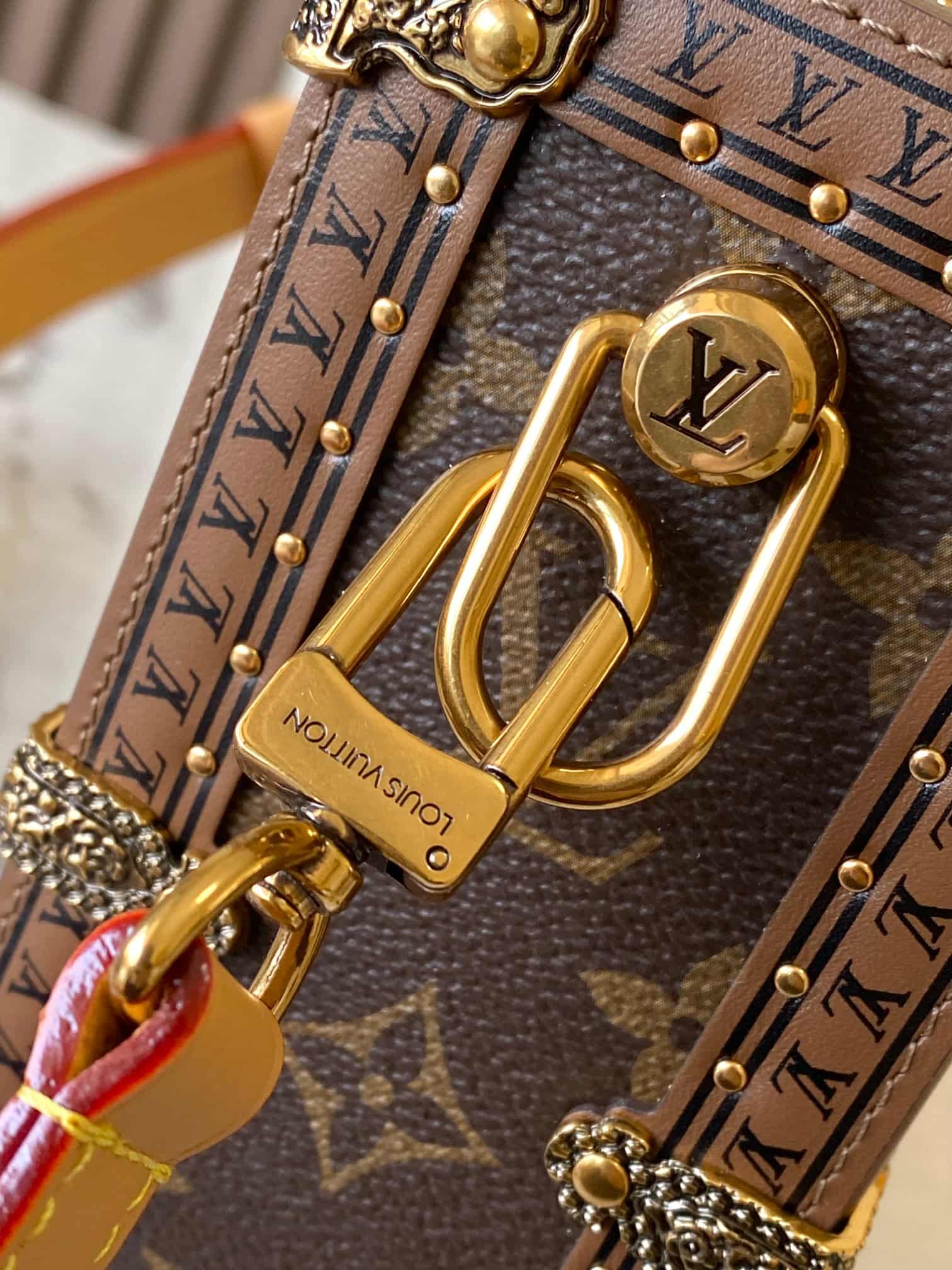 Louis Vuitton Montsouris Trunk Monogram coated canvas M15166 TOP