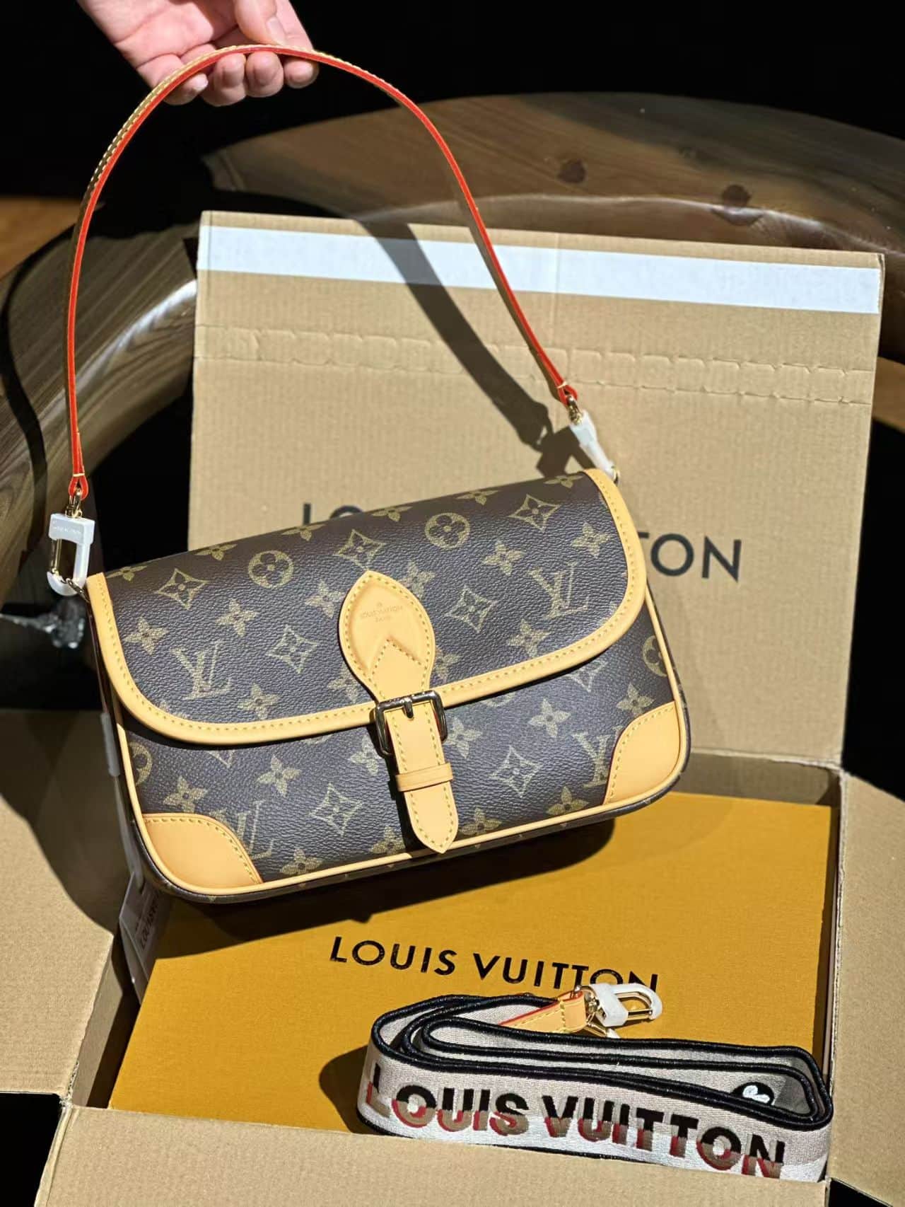 Louis Vuitton DIANE Bag Monogram M45985 High