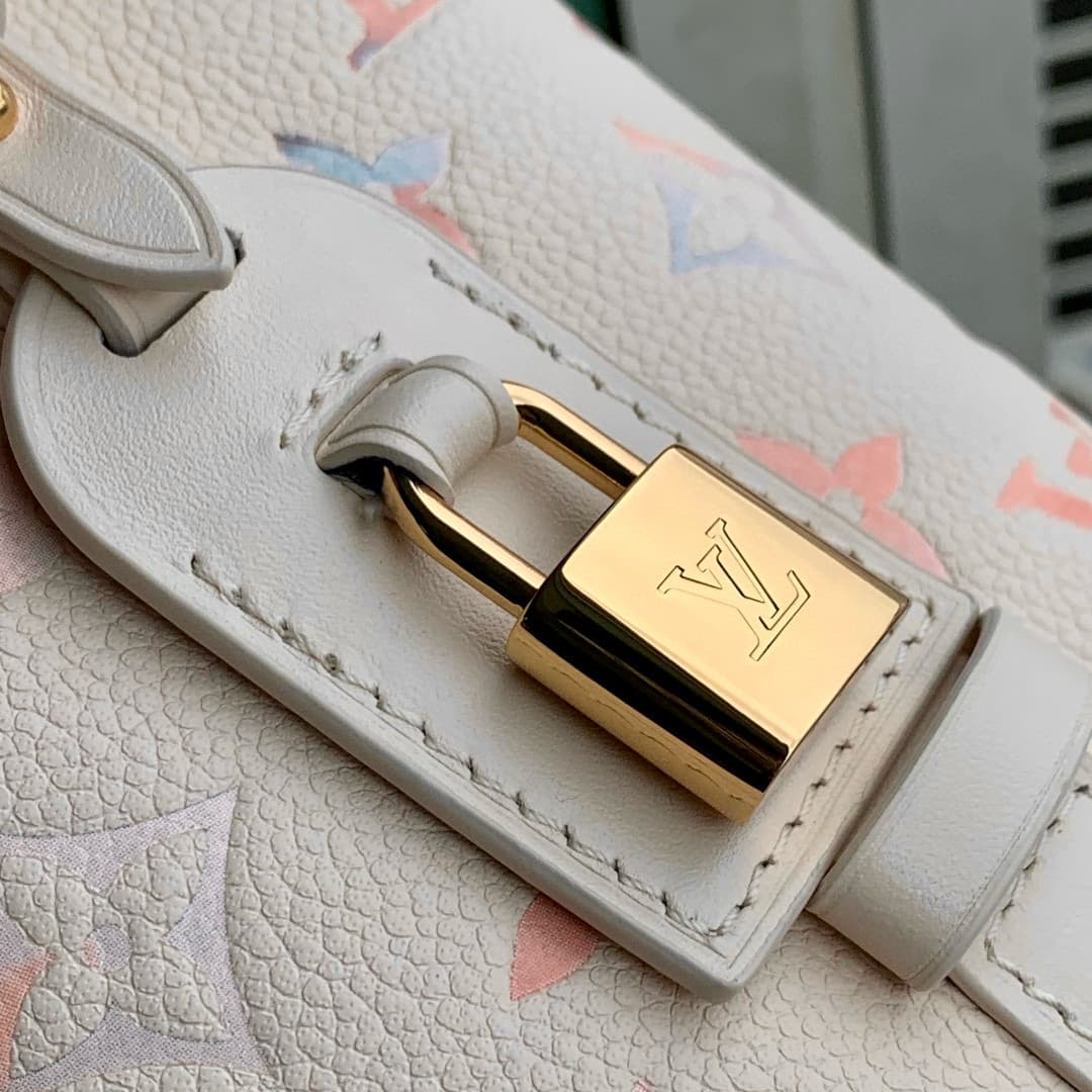 Louis Vuitton All In BB Embossed grained cowhide leather M25673 Dream Cream High