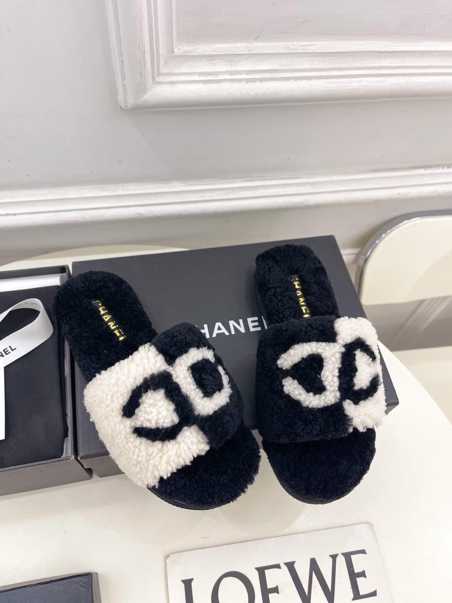 Chanel Slide Sandal Shoes Women