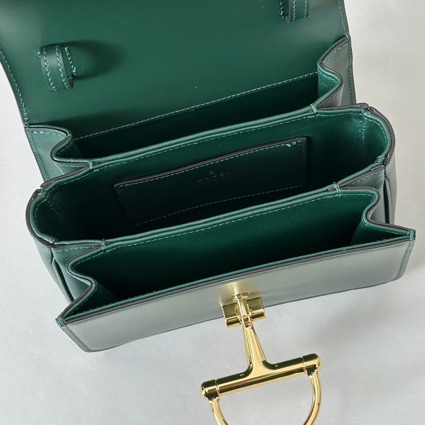 Gucci Siena small top handle bag 855536 Green High