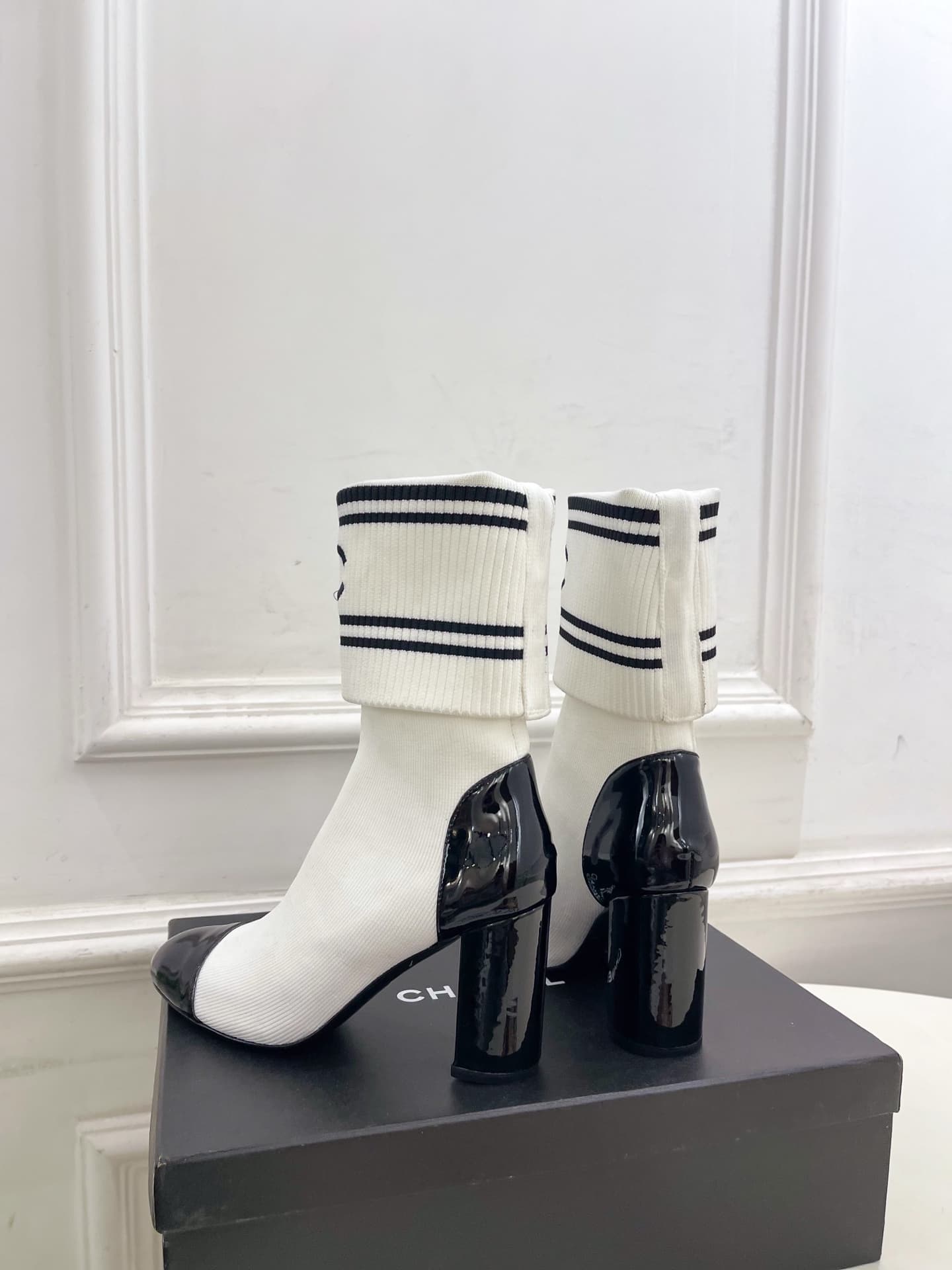Chanel CC  Ankle Boots Shoes Women