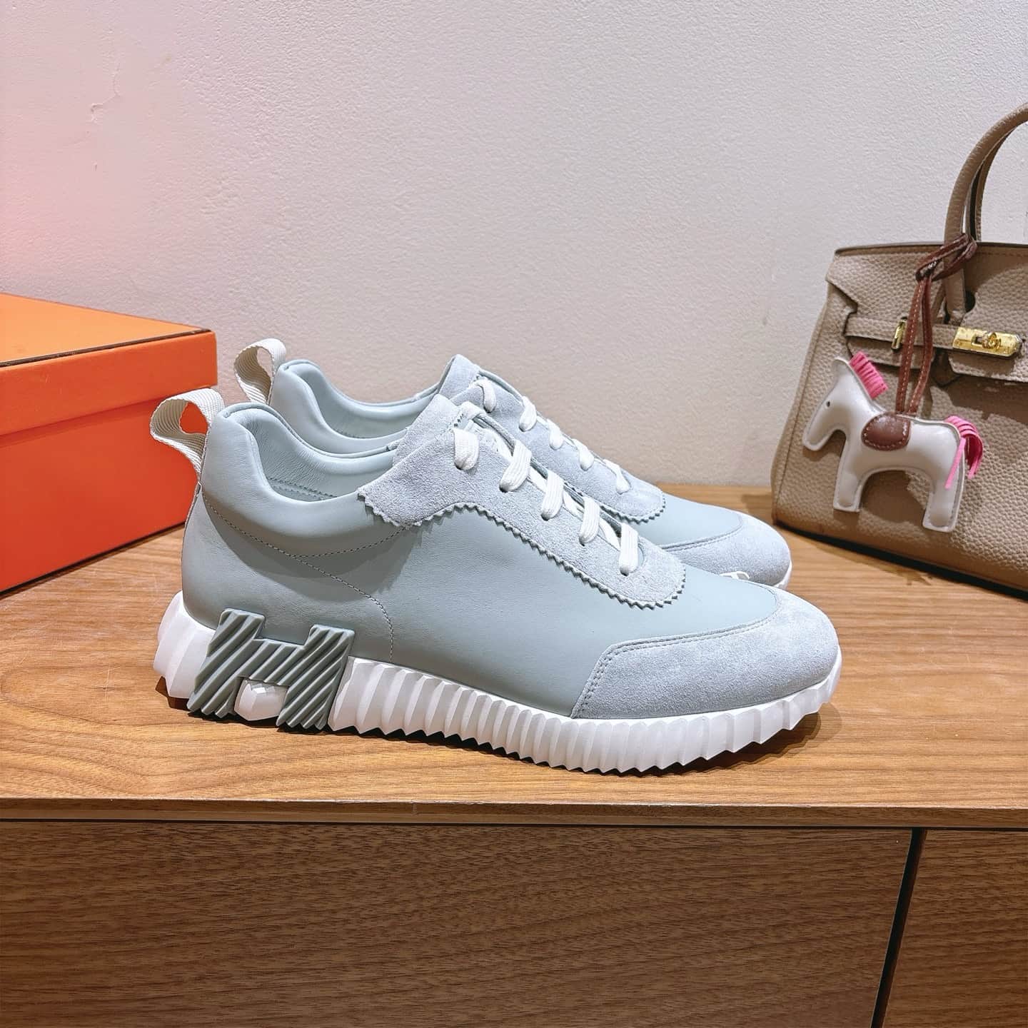 Hermes Bouncing Sneaker Shoes Men Women