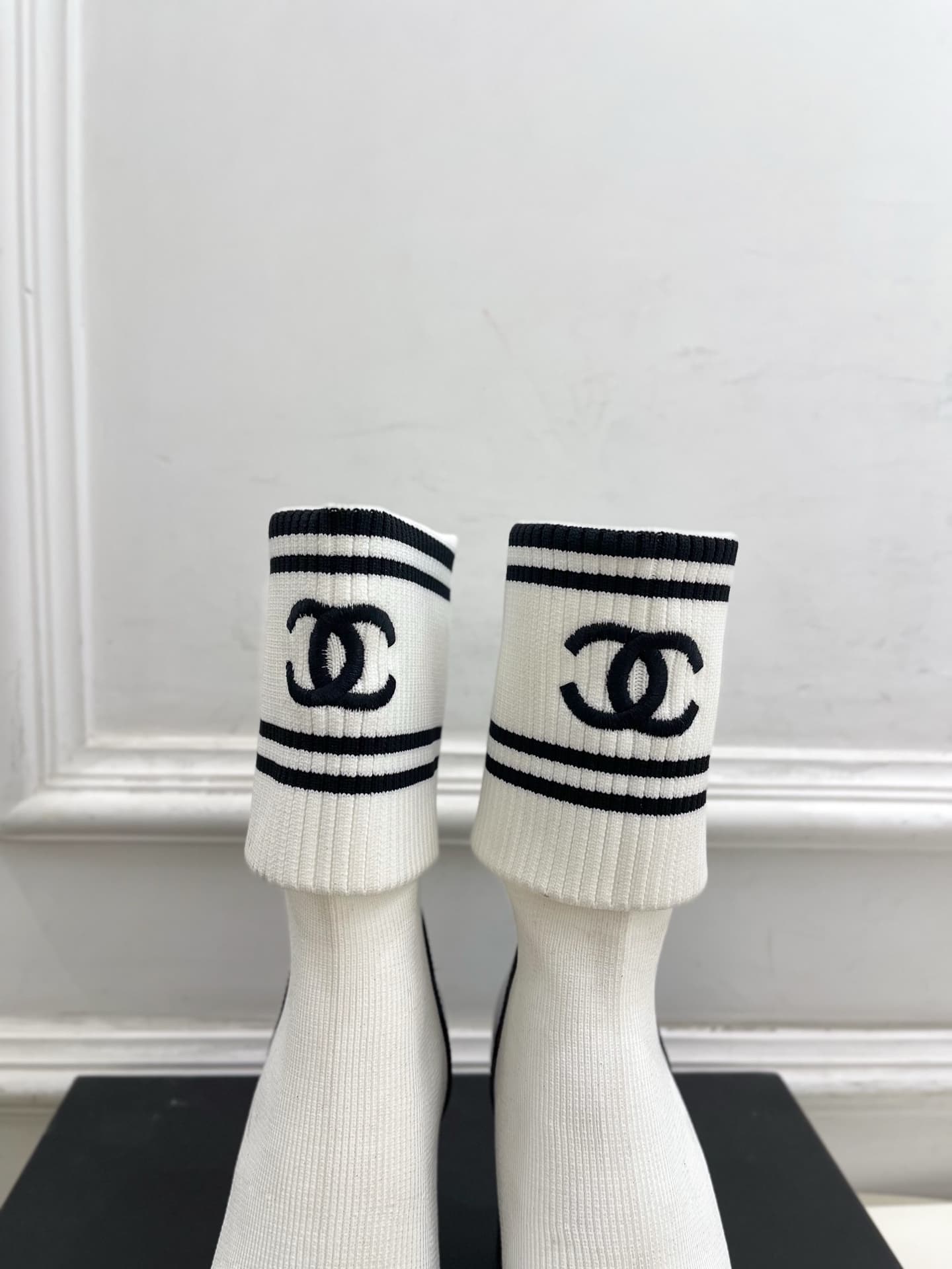 Chanel CC  Ankle Boots Shoes Women