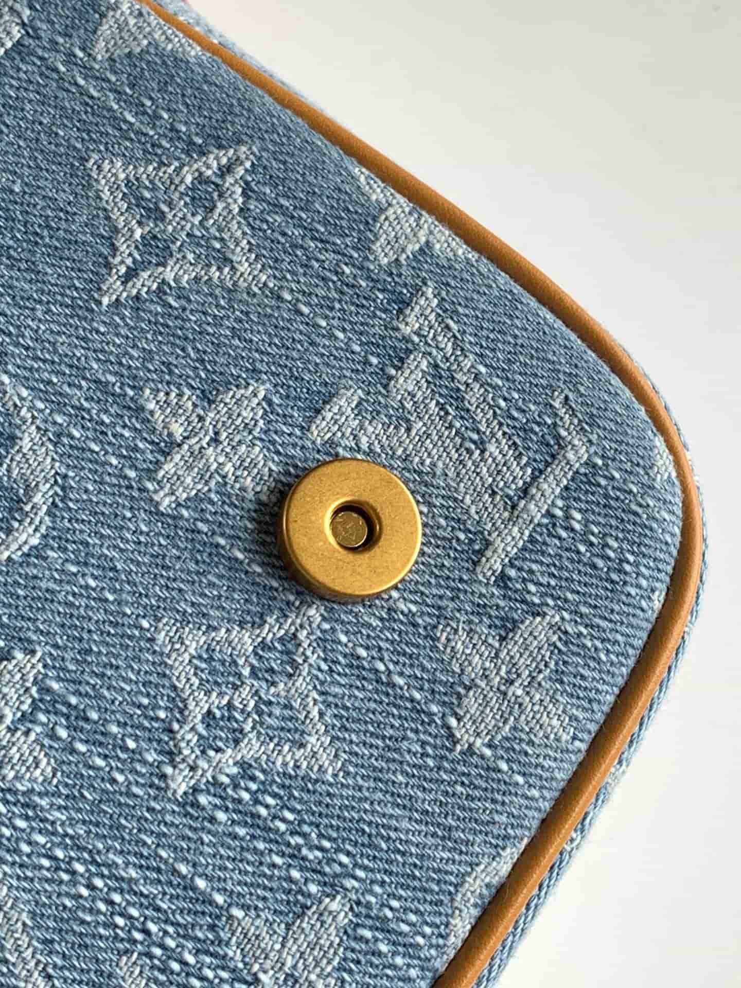 Louis Vuitton Nano Diane bag Monogram Denim Blue M2A647 High