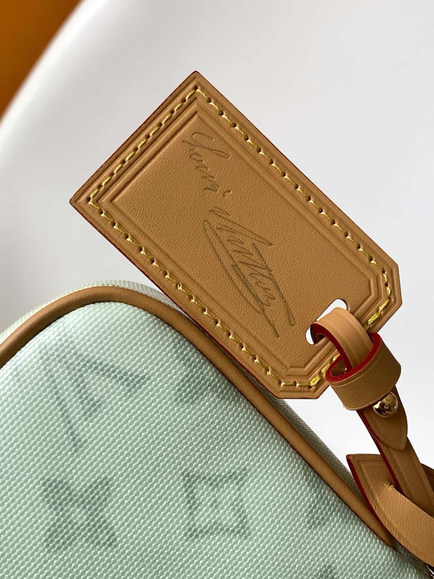 Louis Vuitton Pochette Accessoires Green Asnières Monogram Coated canvas M28320 High