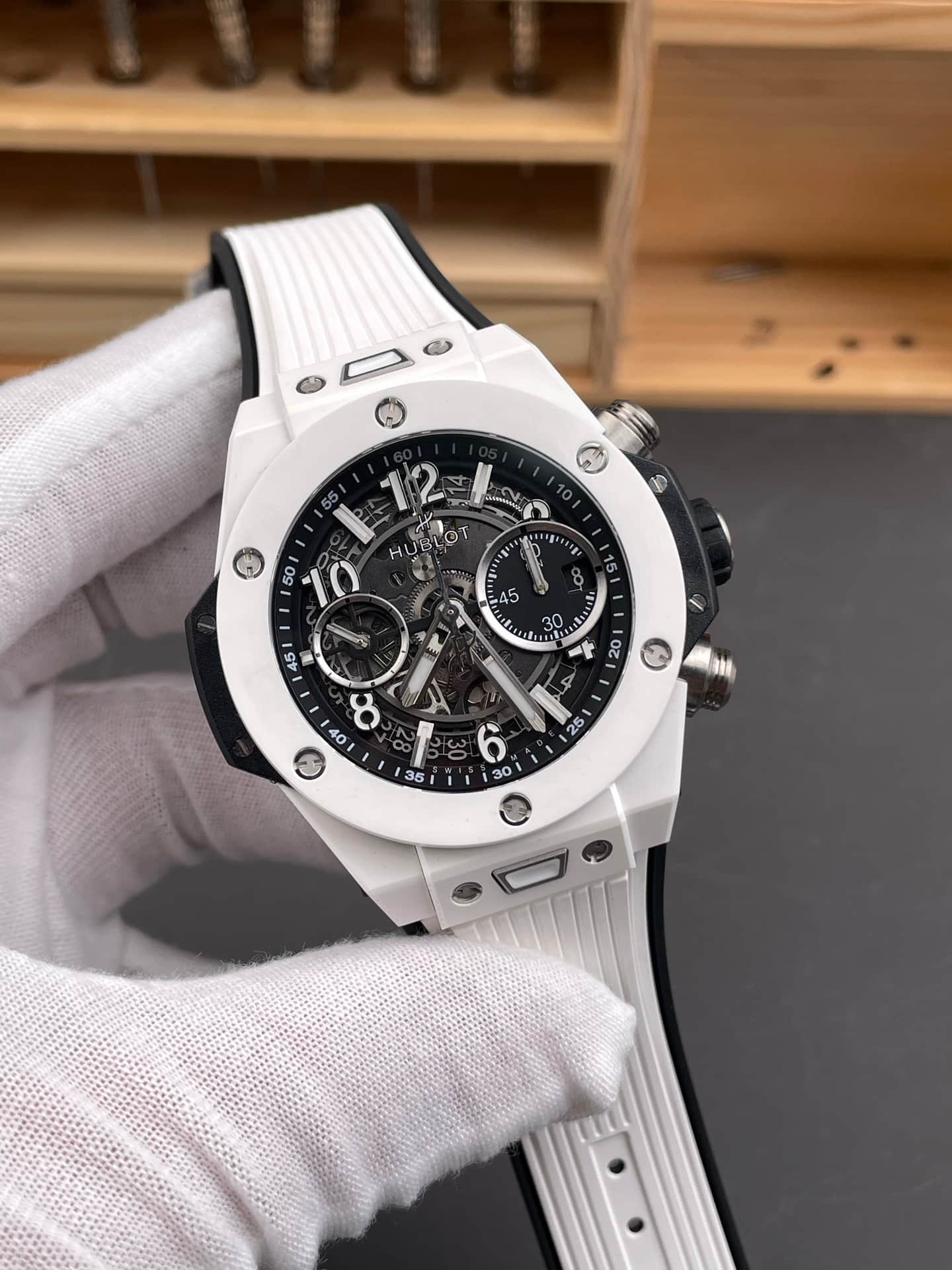 Hublot Big Bang Unico White Magic Watch TOP