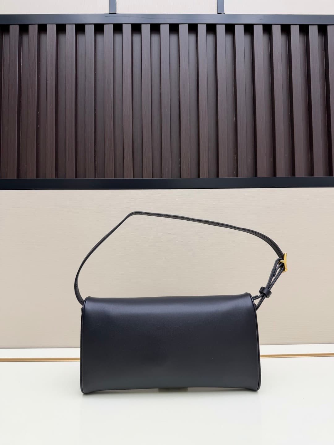 Valentino Garavani Devain Small Nappa Shoulder Bag Black High