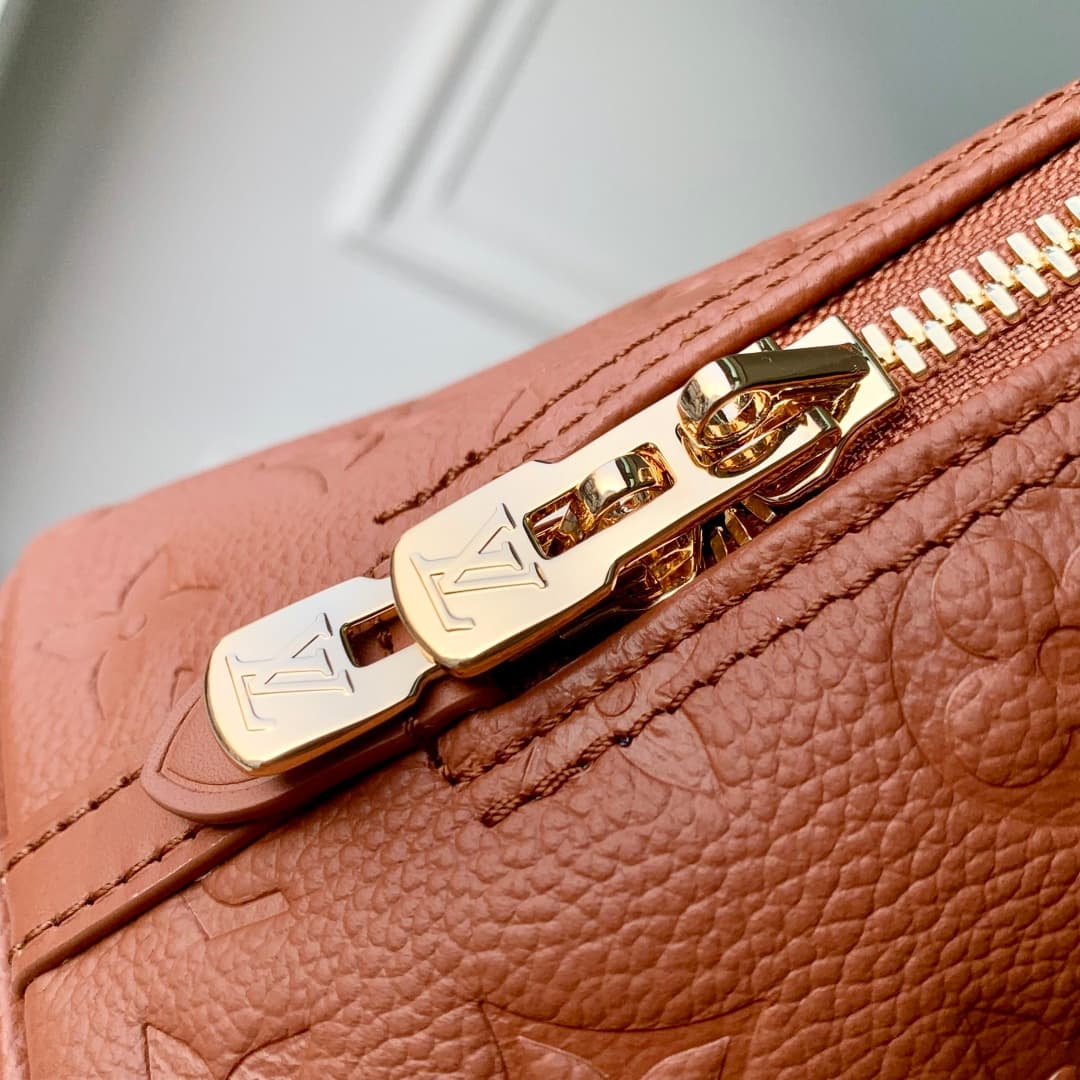 Louis Vuitton Alma BB handbag in Monogram Empreinte leather M26409 high