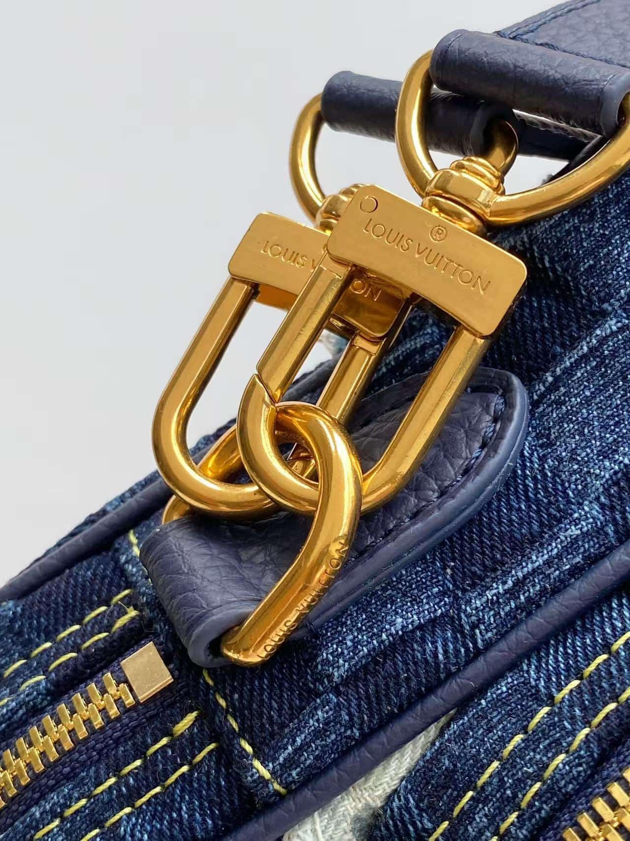 Louis Vuitton Nil Blue Denim M15296 High