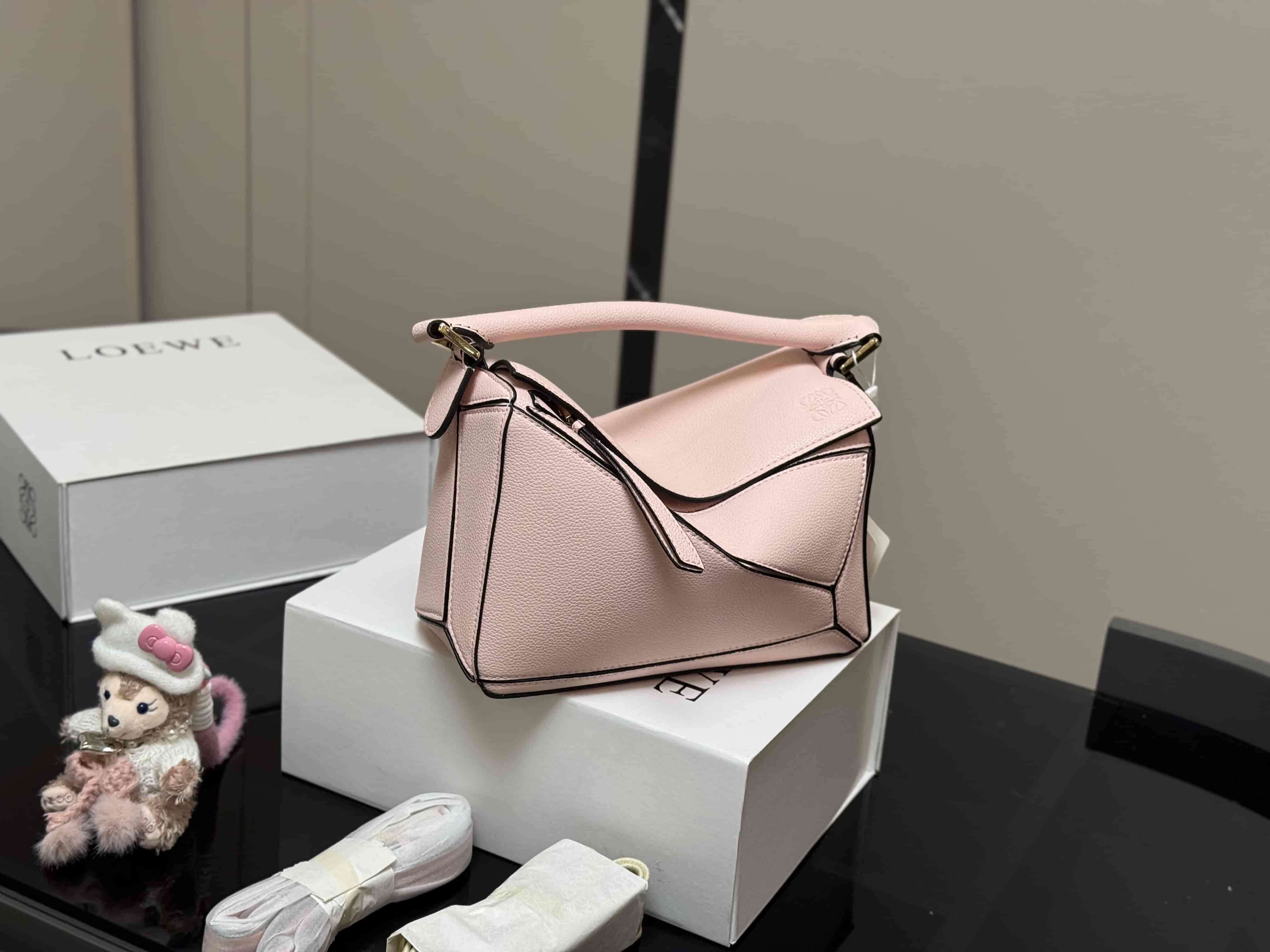 Small Puzzle bag in Calfskin