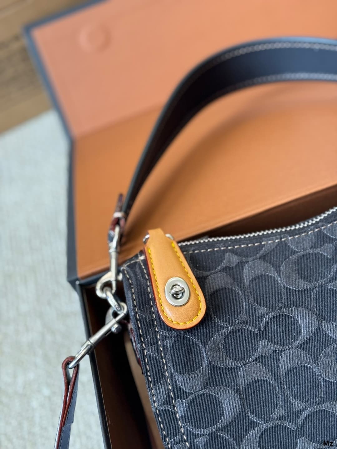 Coach Swinger In Signature Denim