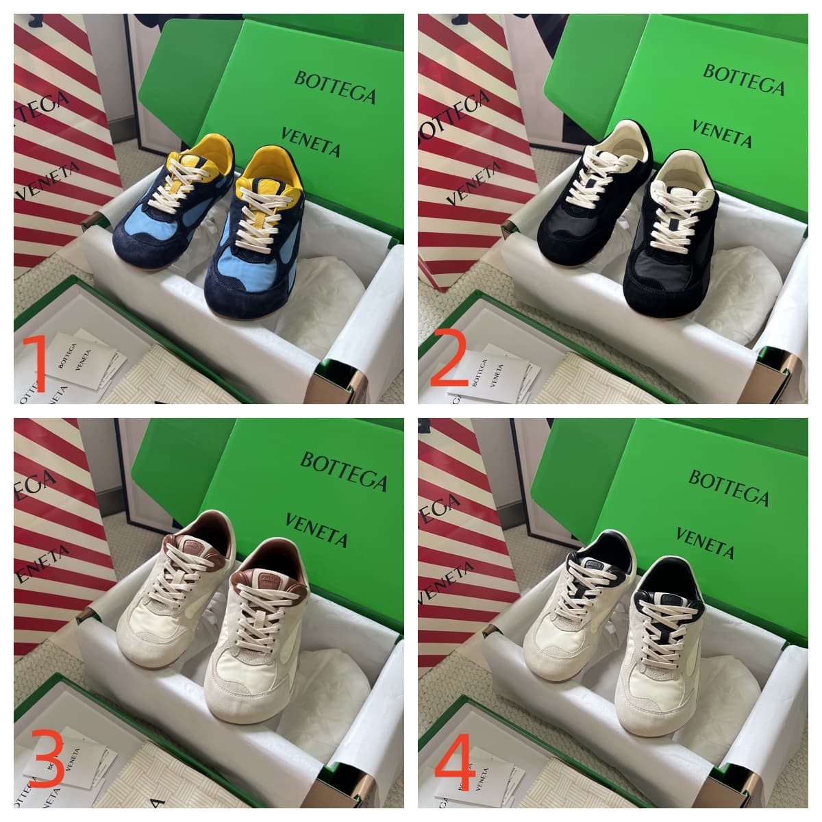 BOTTEGA VENETA Orbit Flash Sneaker Shoes Men Women