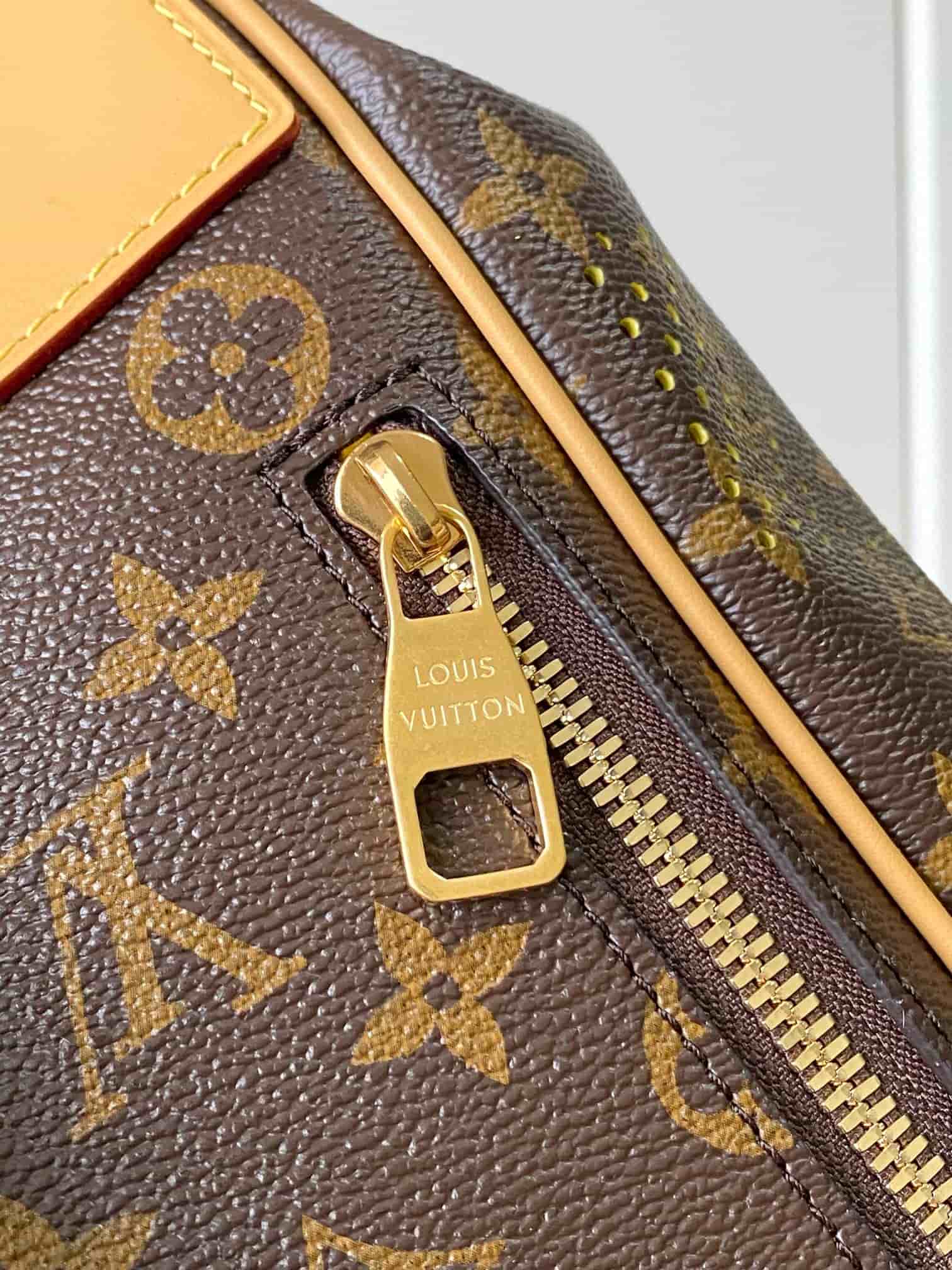 Louis Vuitton Flaneur Backpack Monogram/Yellow Grid coated canvas M29295 TOP