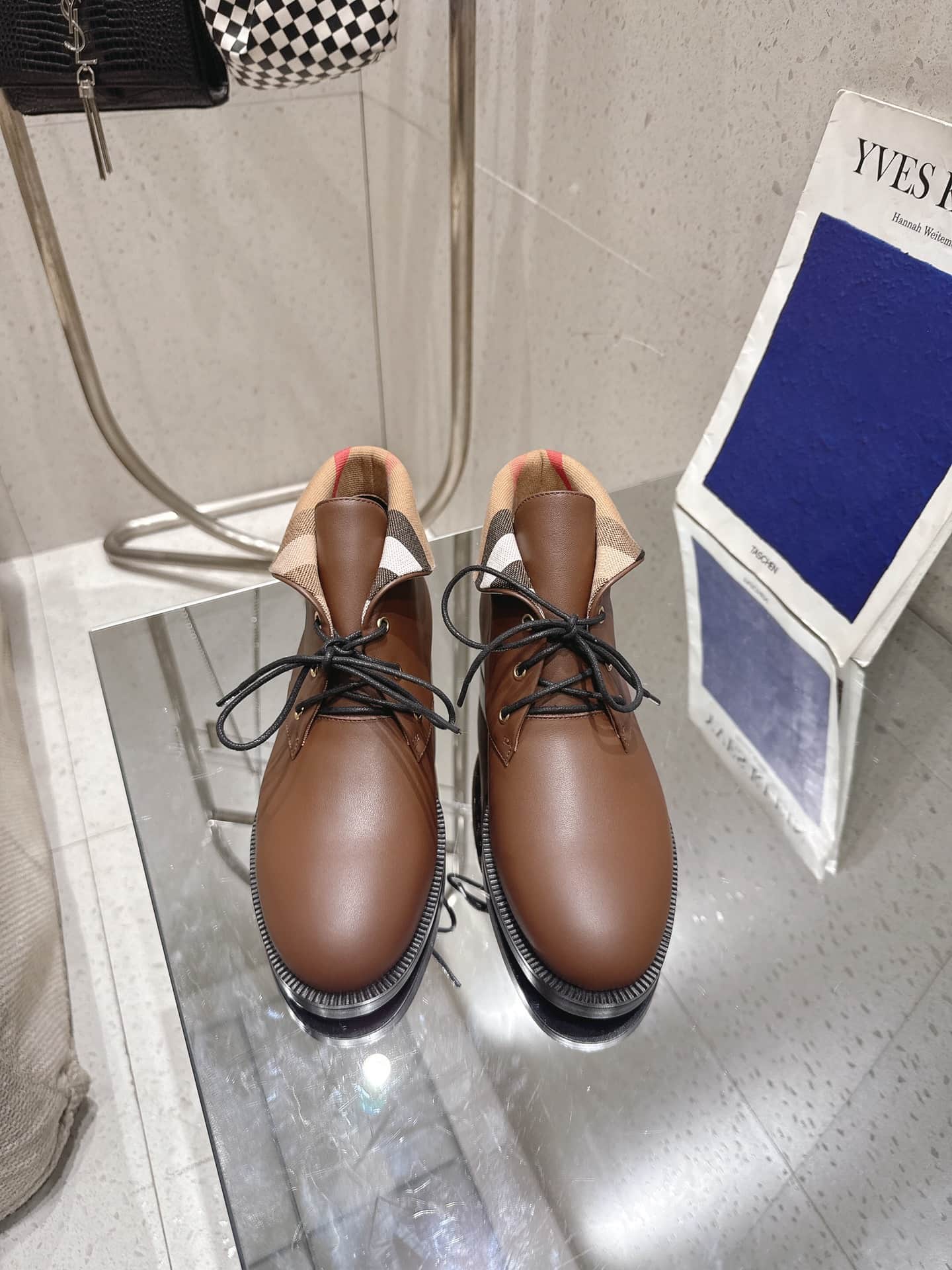 Burberry Leather Boots Shoes Women