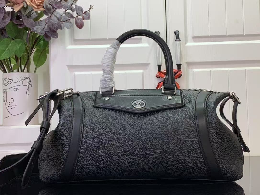 Louis Vuitton Biker PM Bag Lambskin M14514 Black High